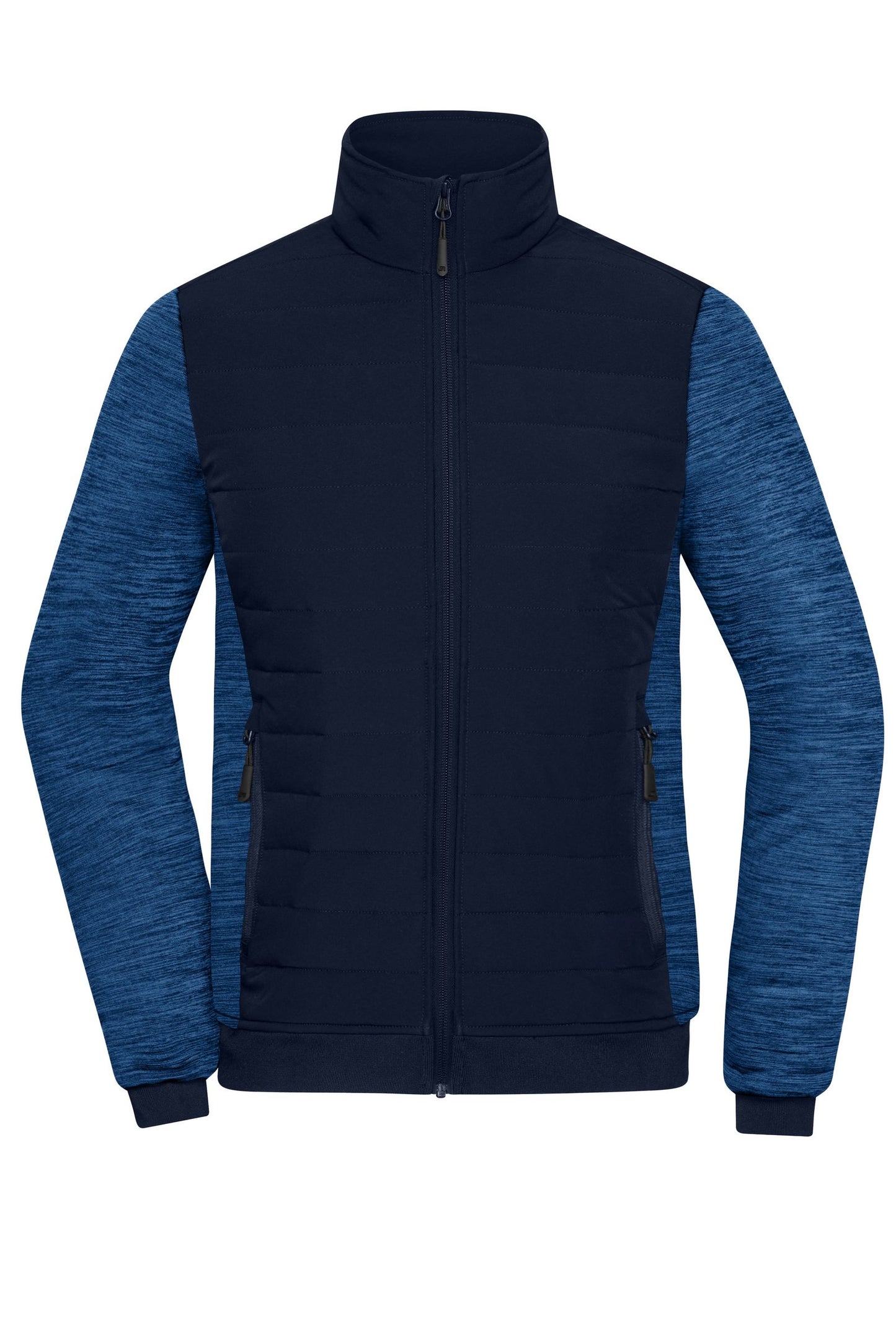 Casaco Híbrido Acolchoado Feminino com Gola Alta