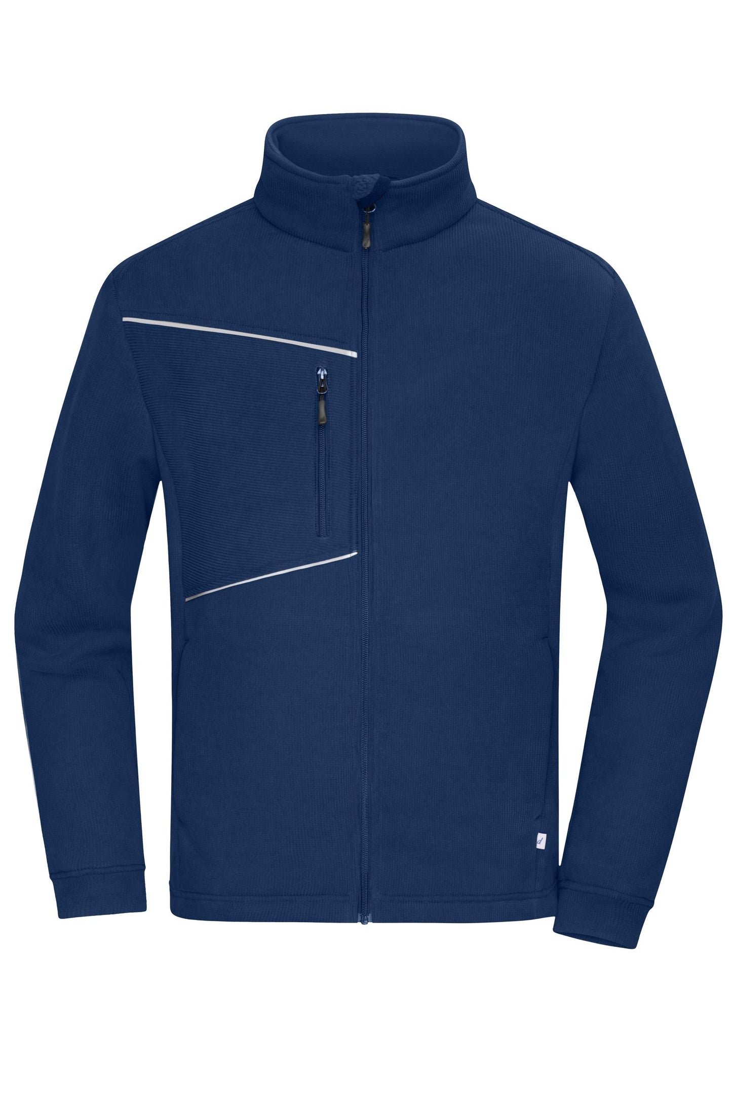 Casaco Fleece com Aparência de Veludo Cotelê