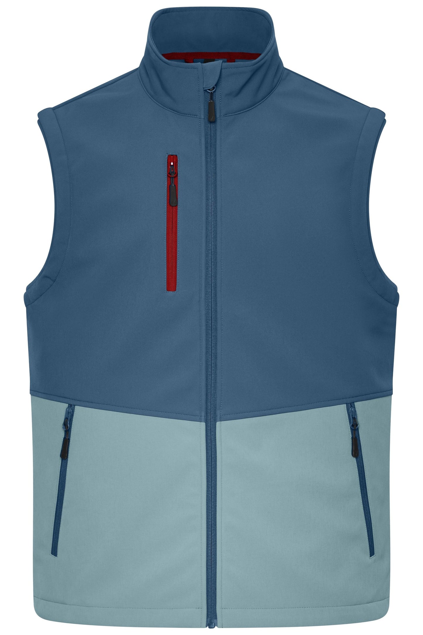 Colete Softshell Funcional com Detalhes Contrastantes