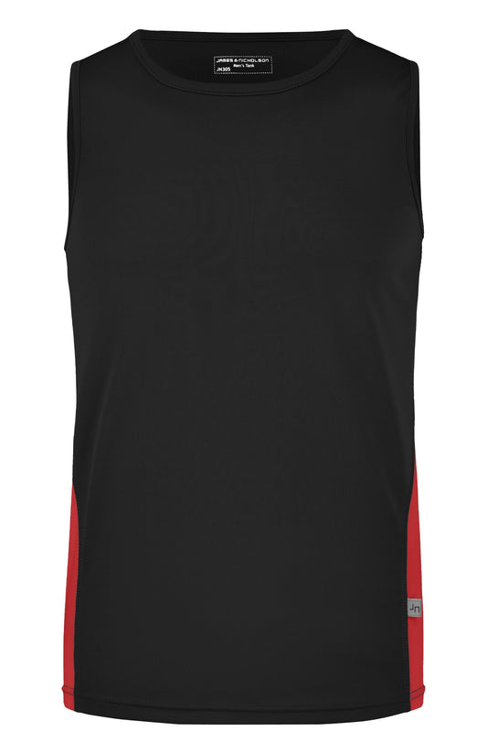 T-shirt Running Homem Sem Mangas Leve e Respirável