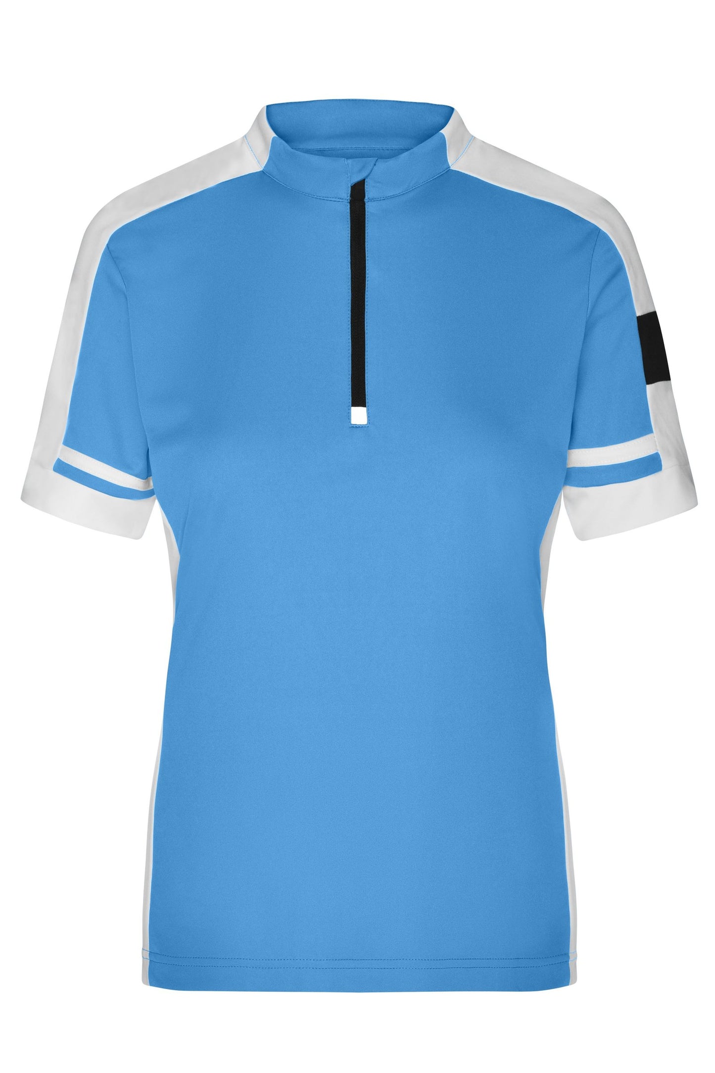 T-shirt Bike-T Half-Zip Feminina Casual