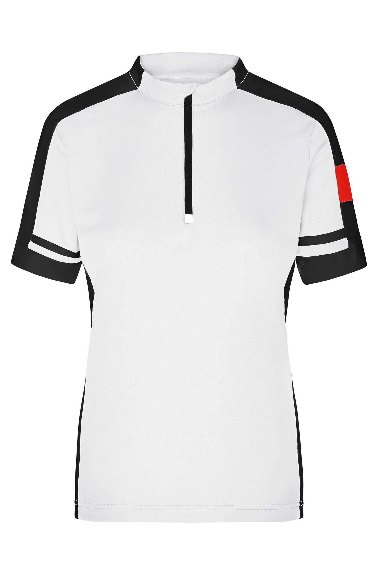 T-shirt Bike-T Half-Zip Feminina Casual