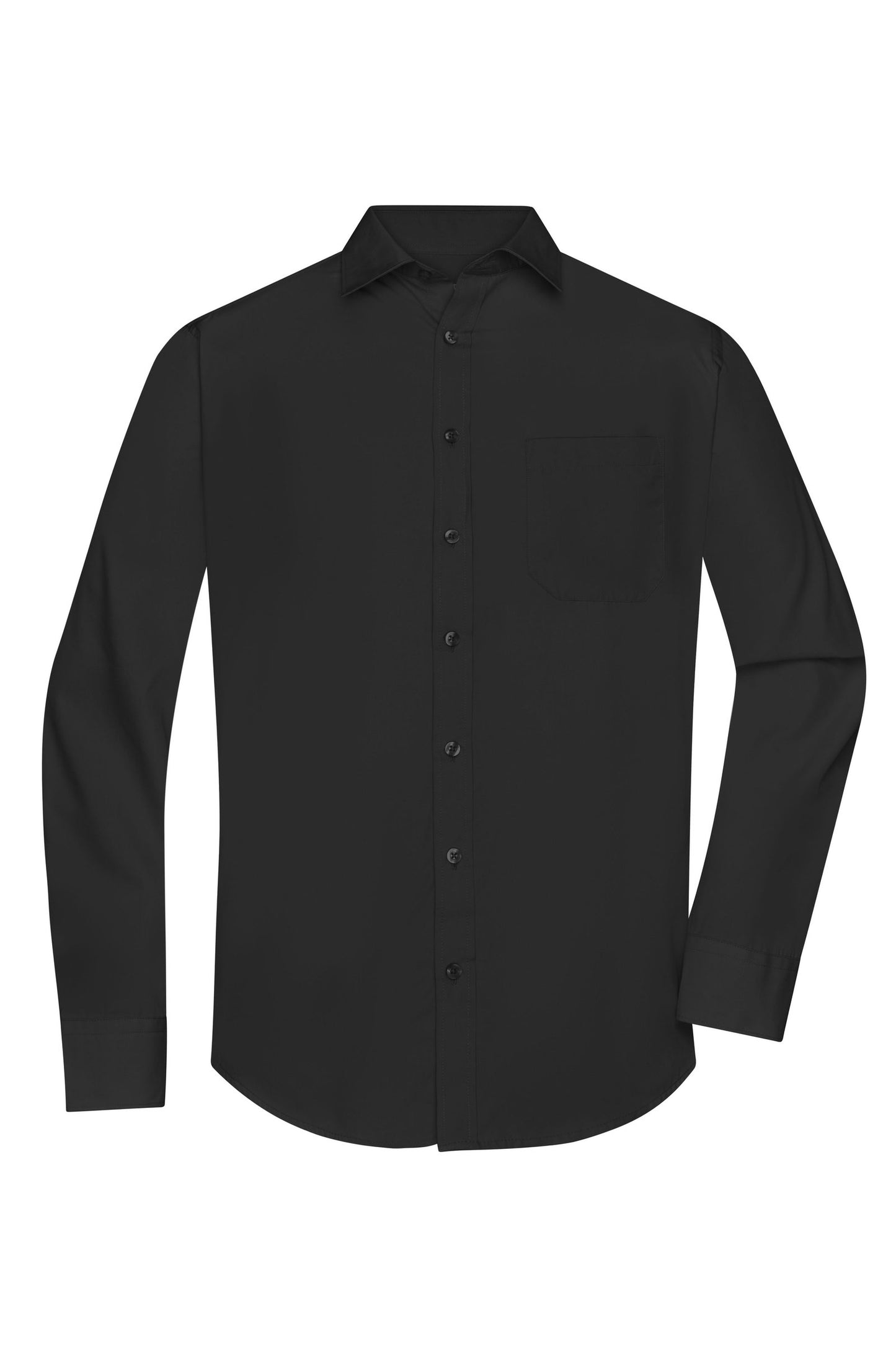 Camisa Masculina Manga Comprida em Popelina