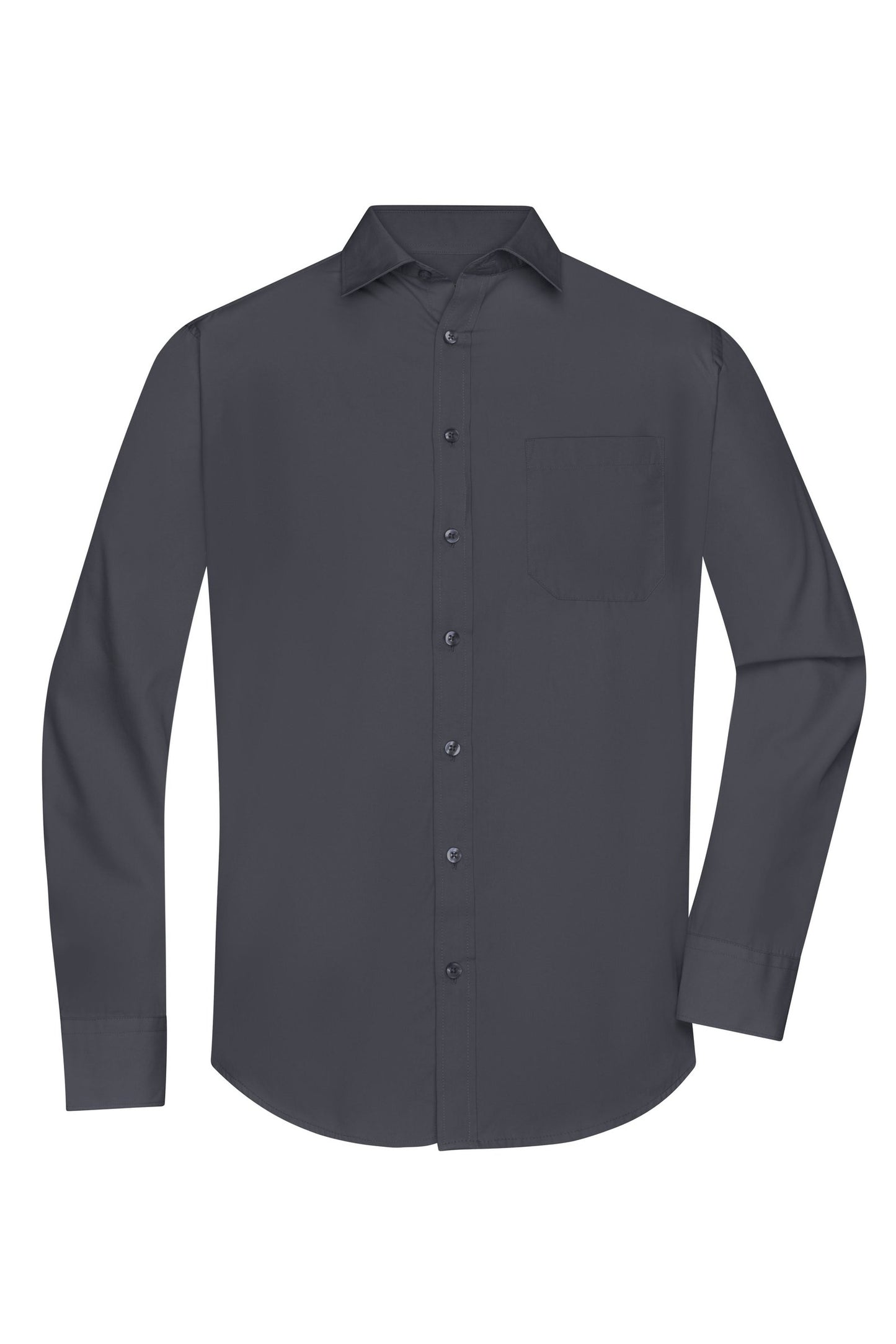 Camisa Masculina Manga Comprida em Popelina