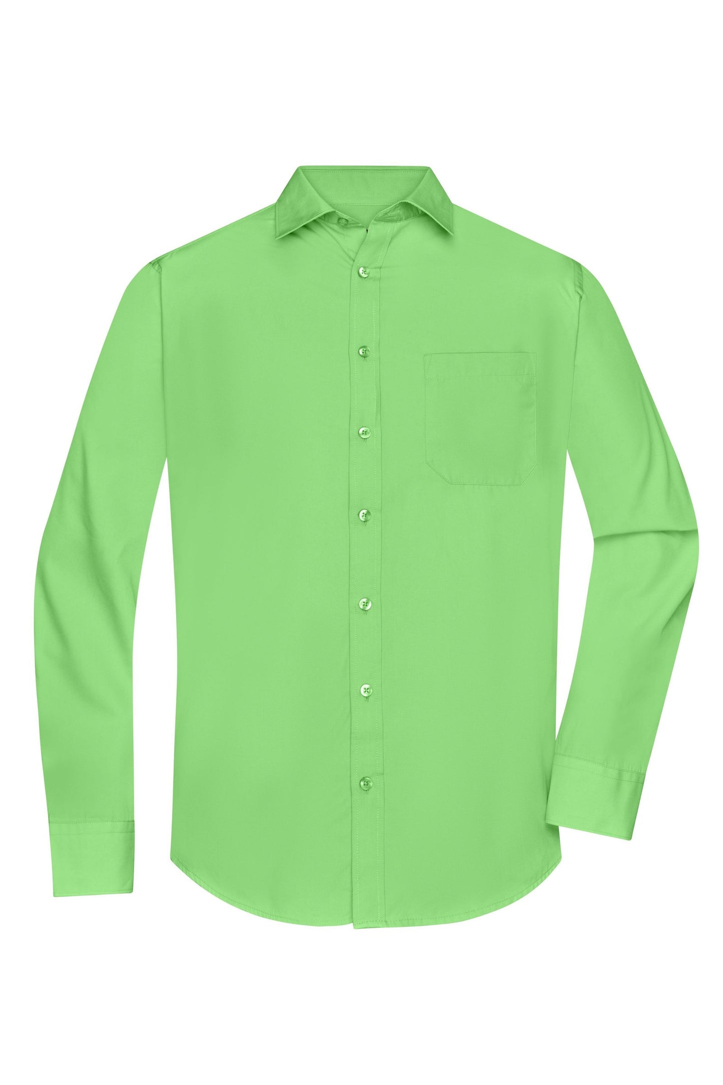 Camisa Masculina Manga Comprida em Popelina
