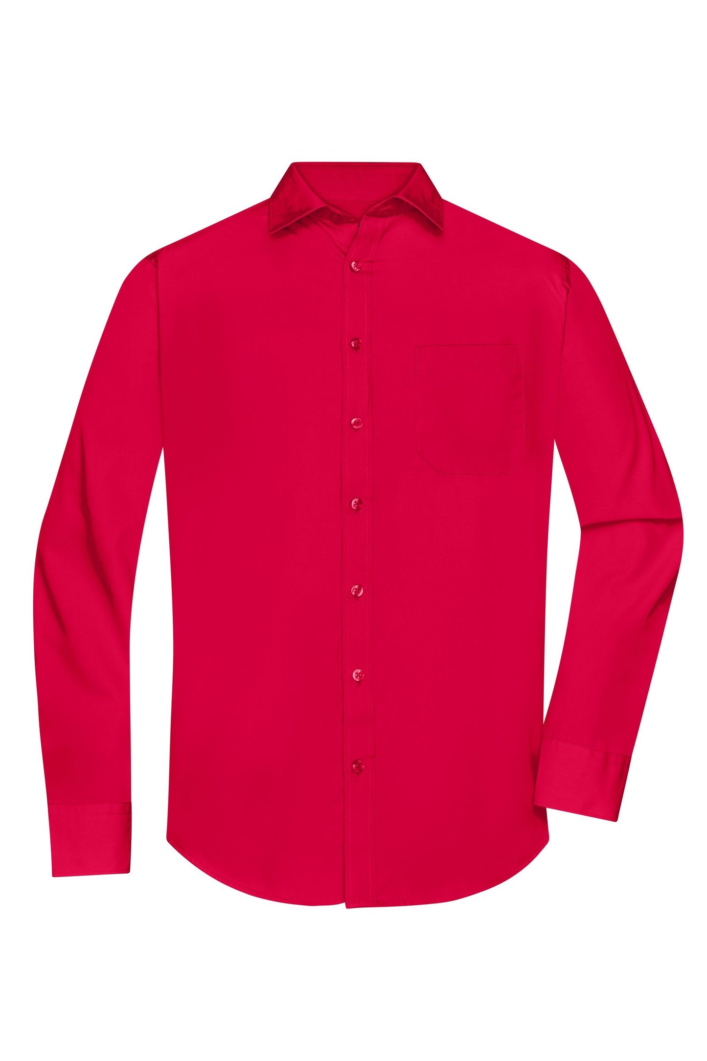 Camisa Masculina Manga Comprida em Popelina