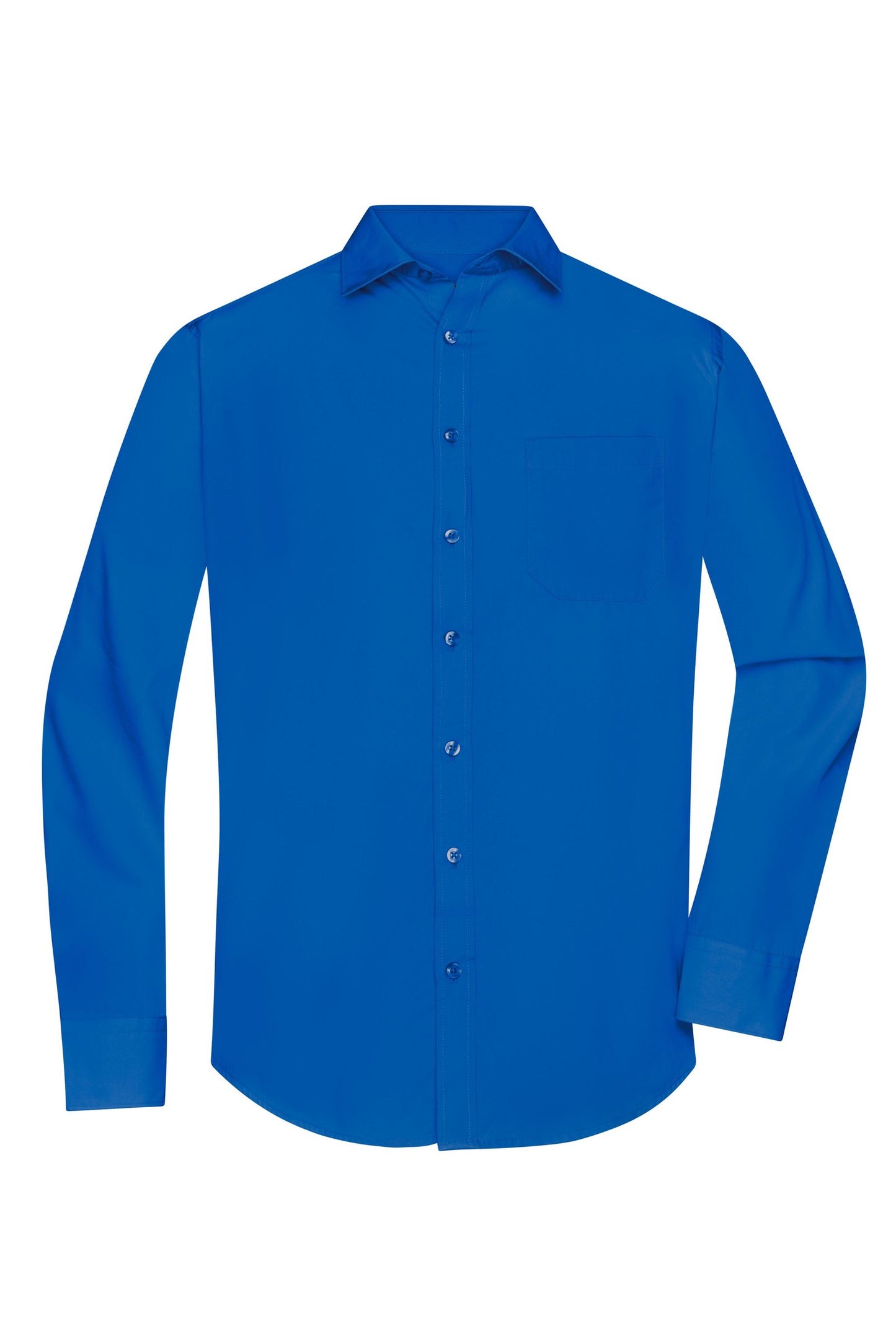 Camisa Masculina Manga Comprida em Popelina