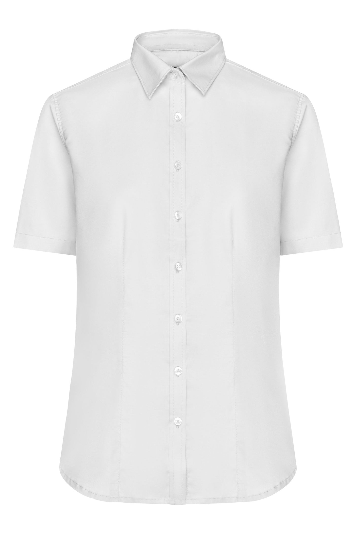 Camisa Senhora Manga Curta Micro-Twill Algodão