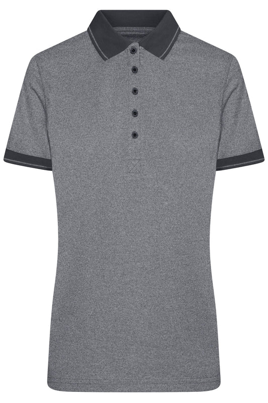 Polo Feminino Melange com Detalhes Elegantes