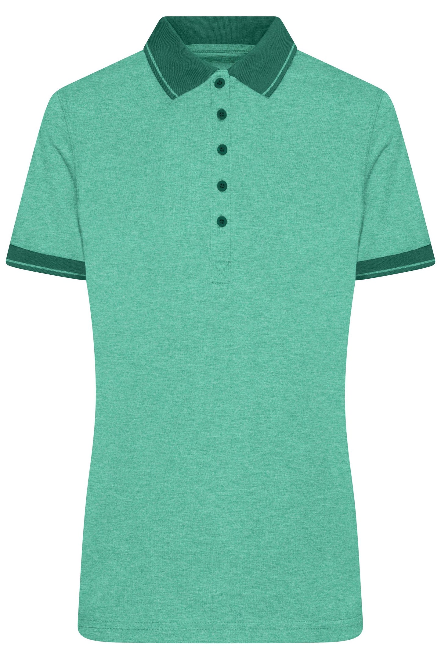 Polo Feminino Melange com Detalhes Elegantes