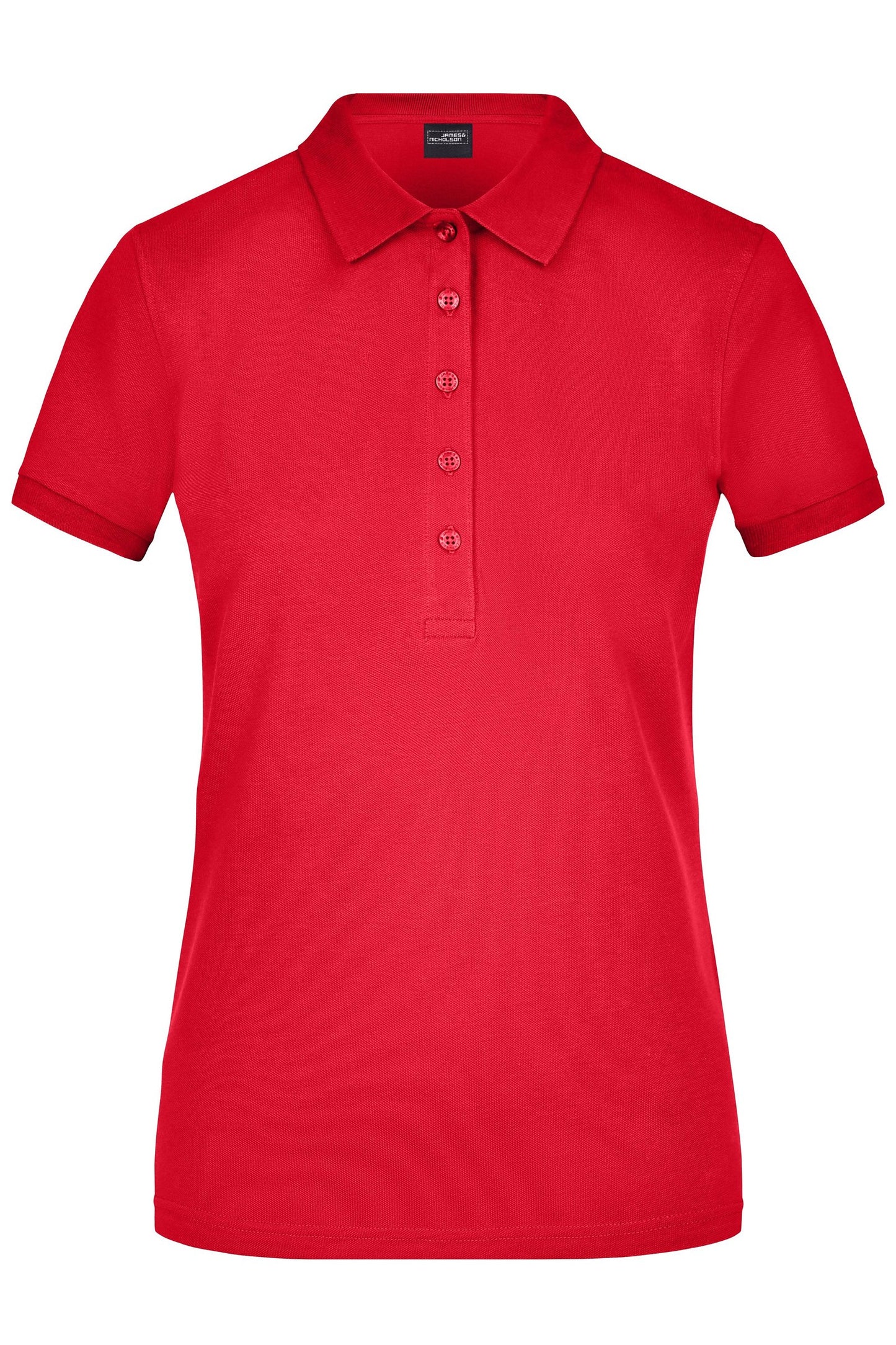 Polo Elástico Feminino em Piqué Clássico