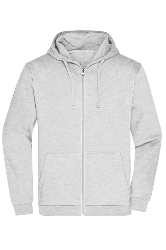 Sweatshirt com Capuz e Zíper para Homem