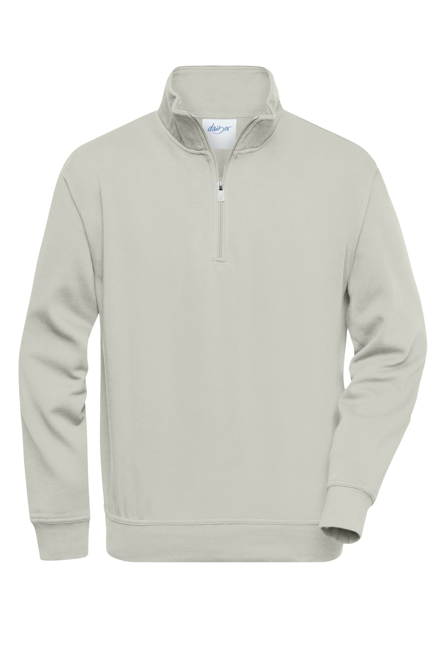 Sweatshirt Workwear com Meio Zíper e Gola Alta