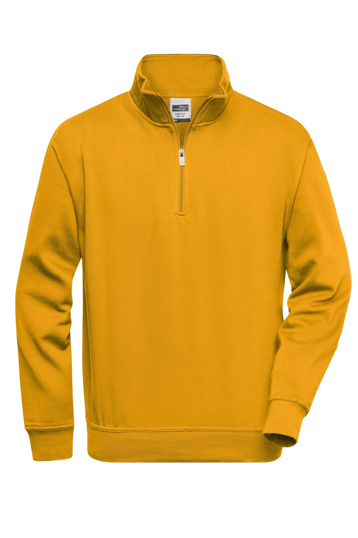 Sweatshirt Workwear com Meio Zíper e Gola Alta