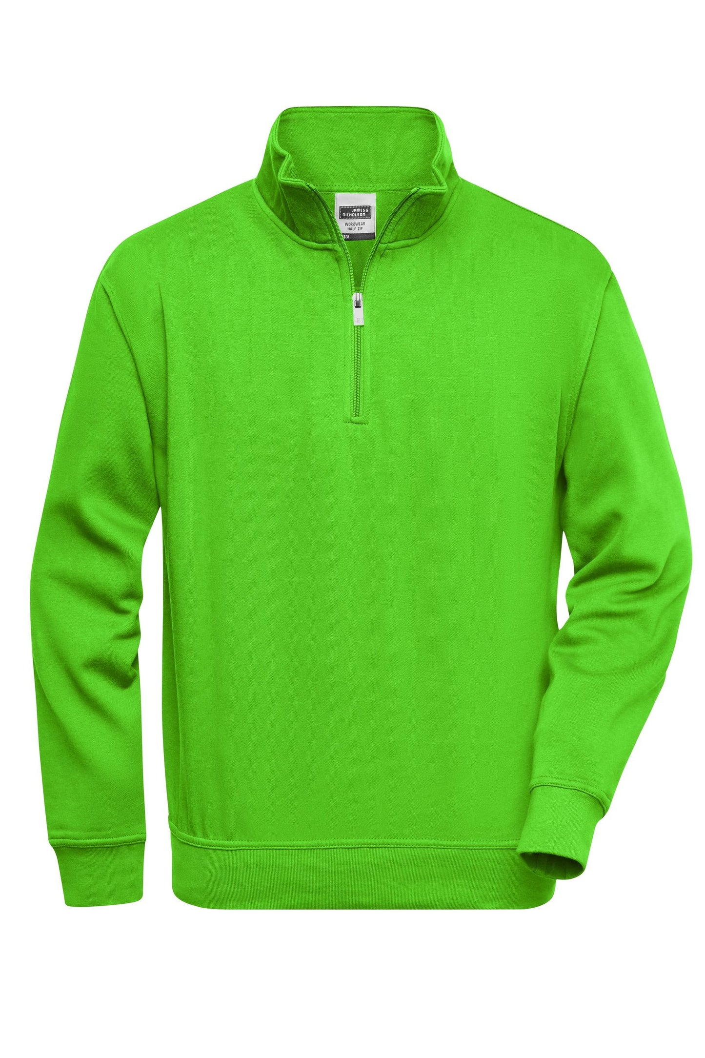 Sweatshirt Workwear com Meio Zíper e Gola Alta