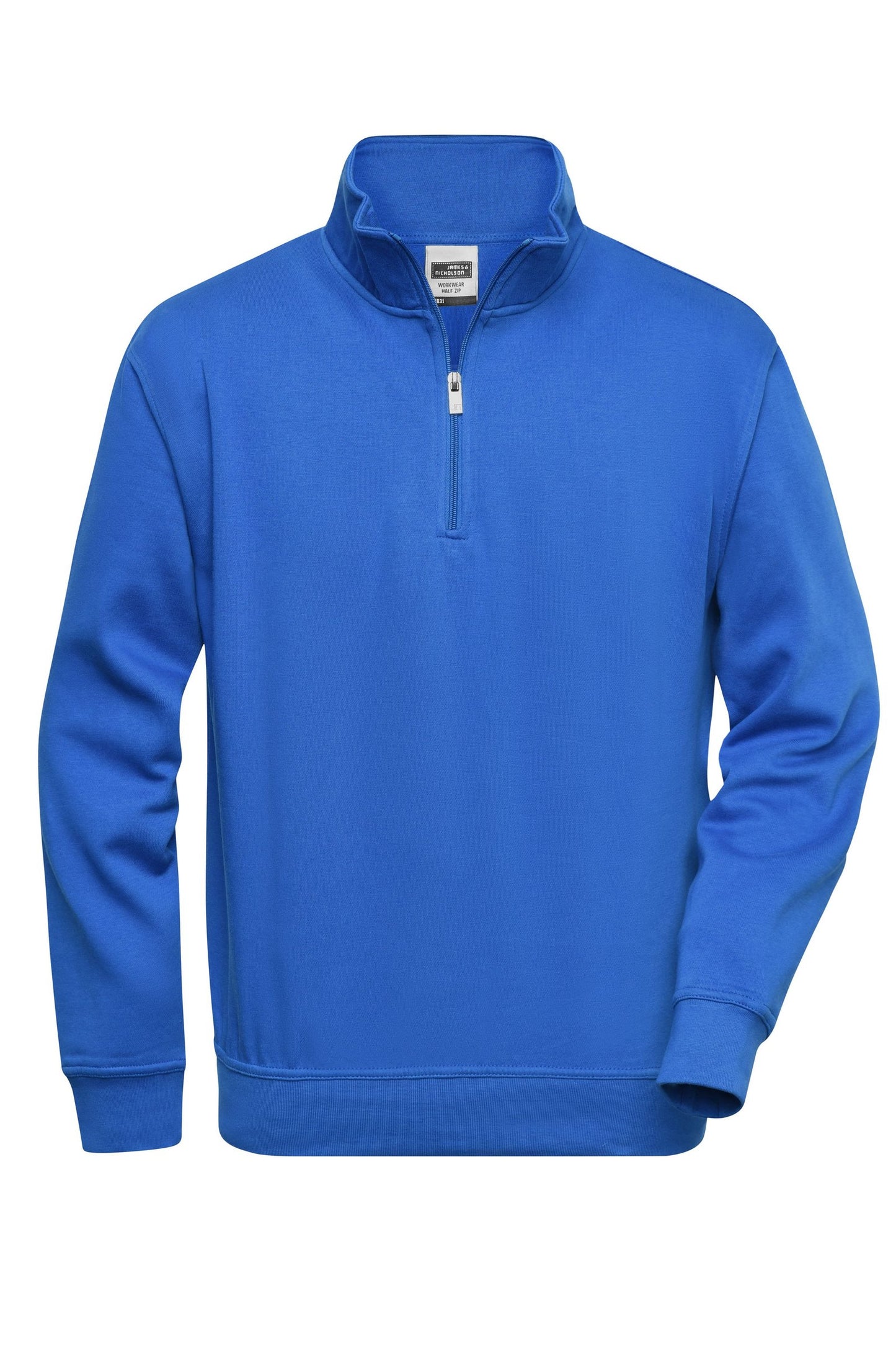 Sweatshirt Workwear com Meio Zíper e Gola Alta