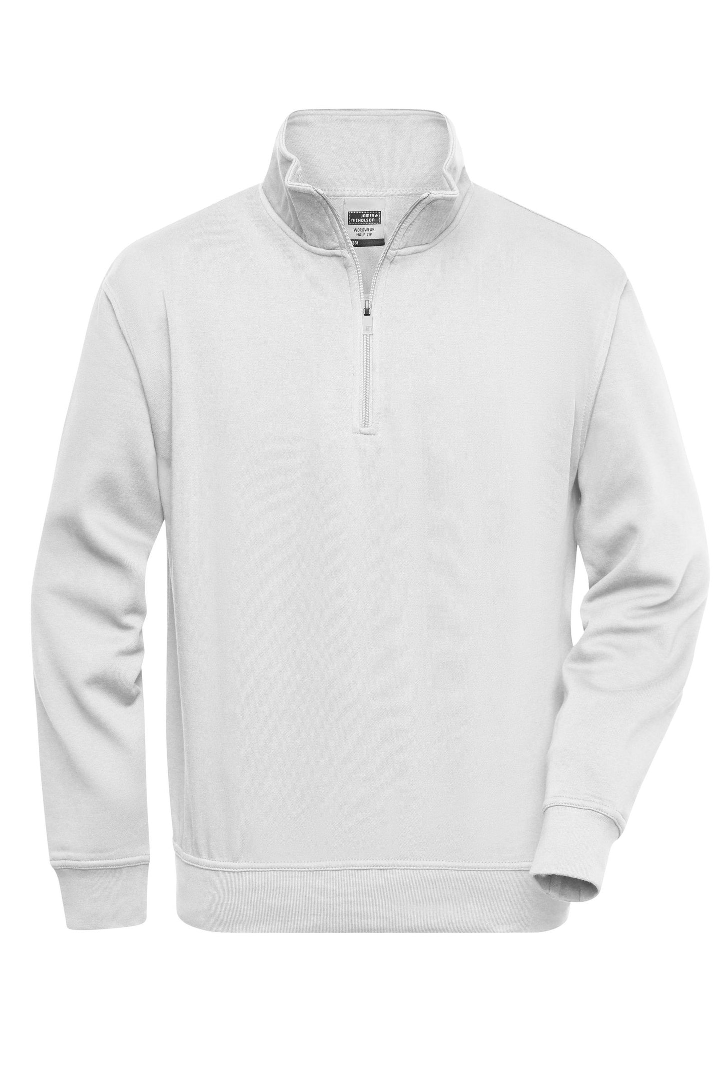 Sweatshirt Workwear com Meio Zíper e Gola Alta