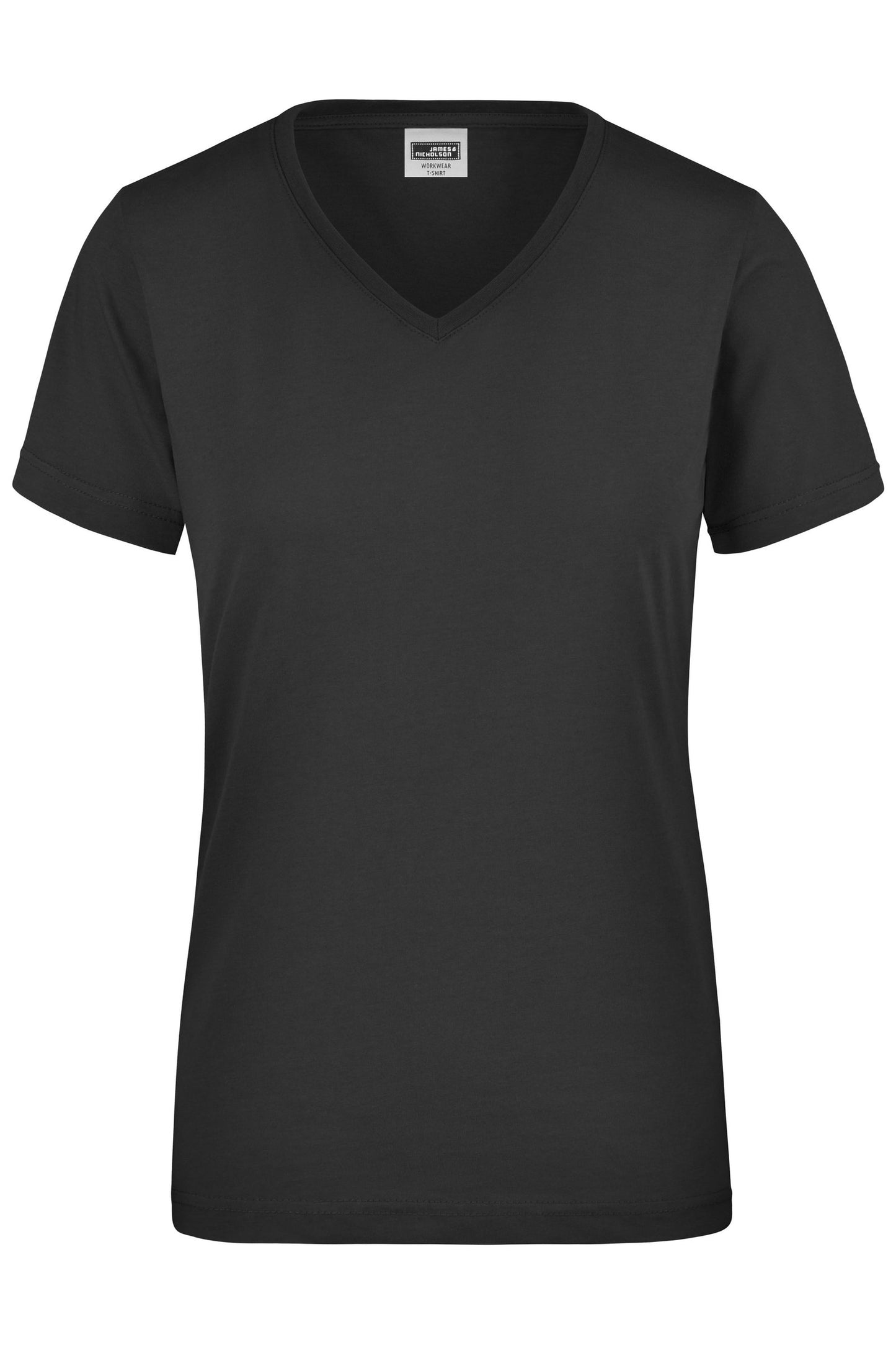 T-shirt de Trabalho Feminina Resistente e Fácil de Cuidar