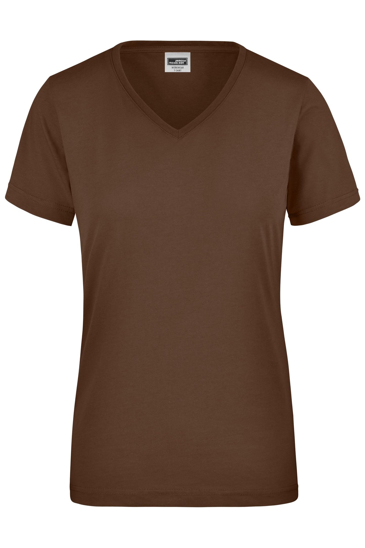 T-shirt de Trabalho Feminina Resistente e Fácil de Cuidar