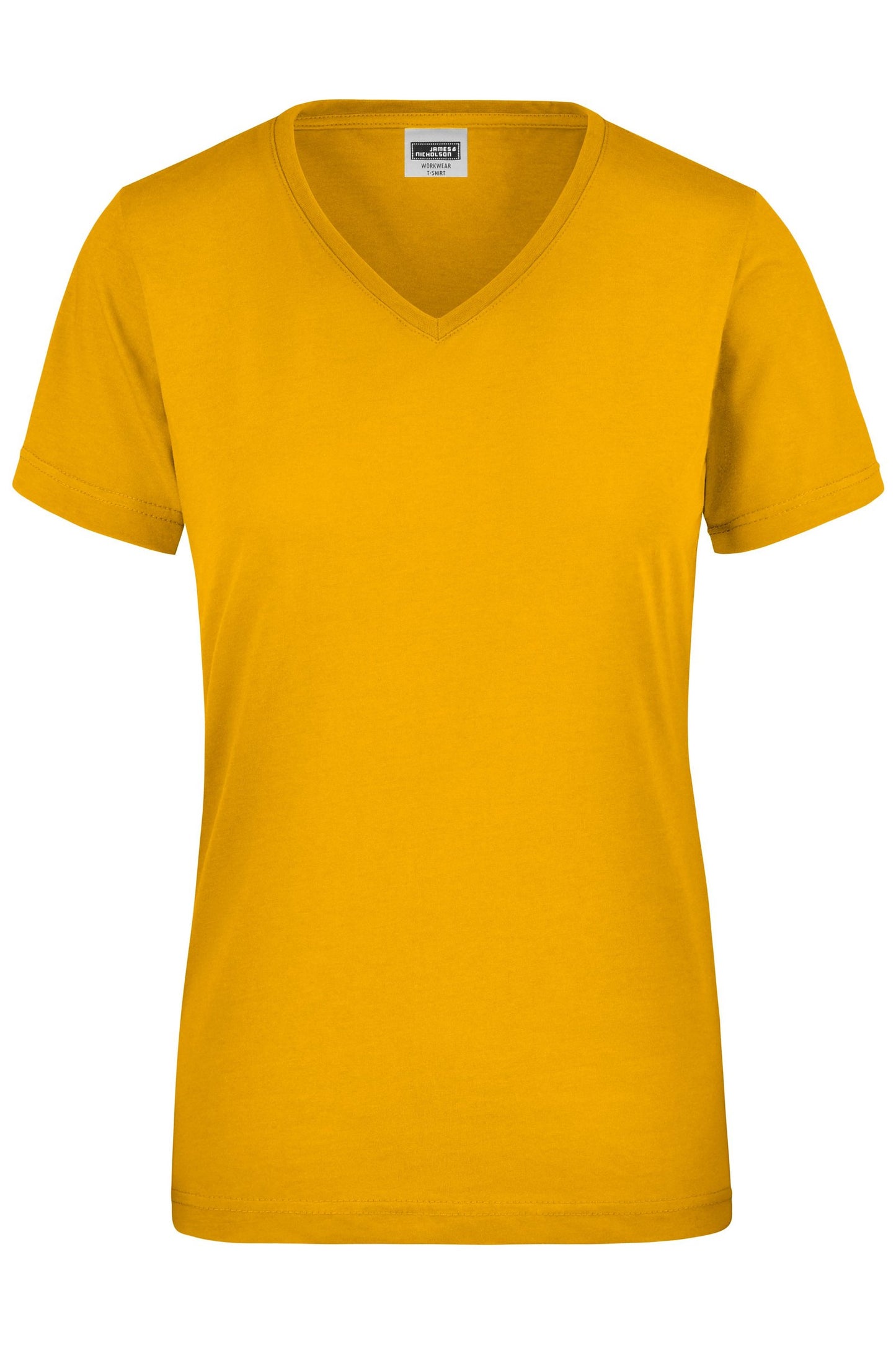 T-shirt de Trabalho Feminina Resistente e Fácil de Cuidar