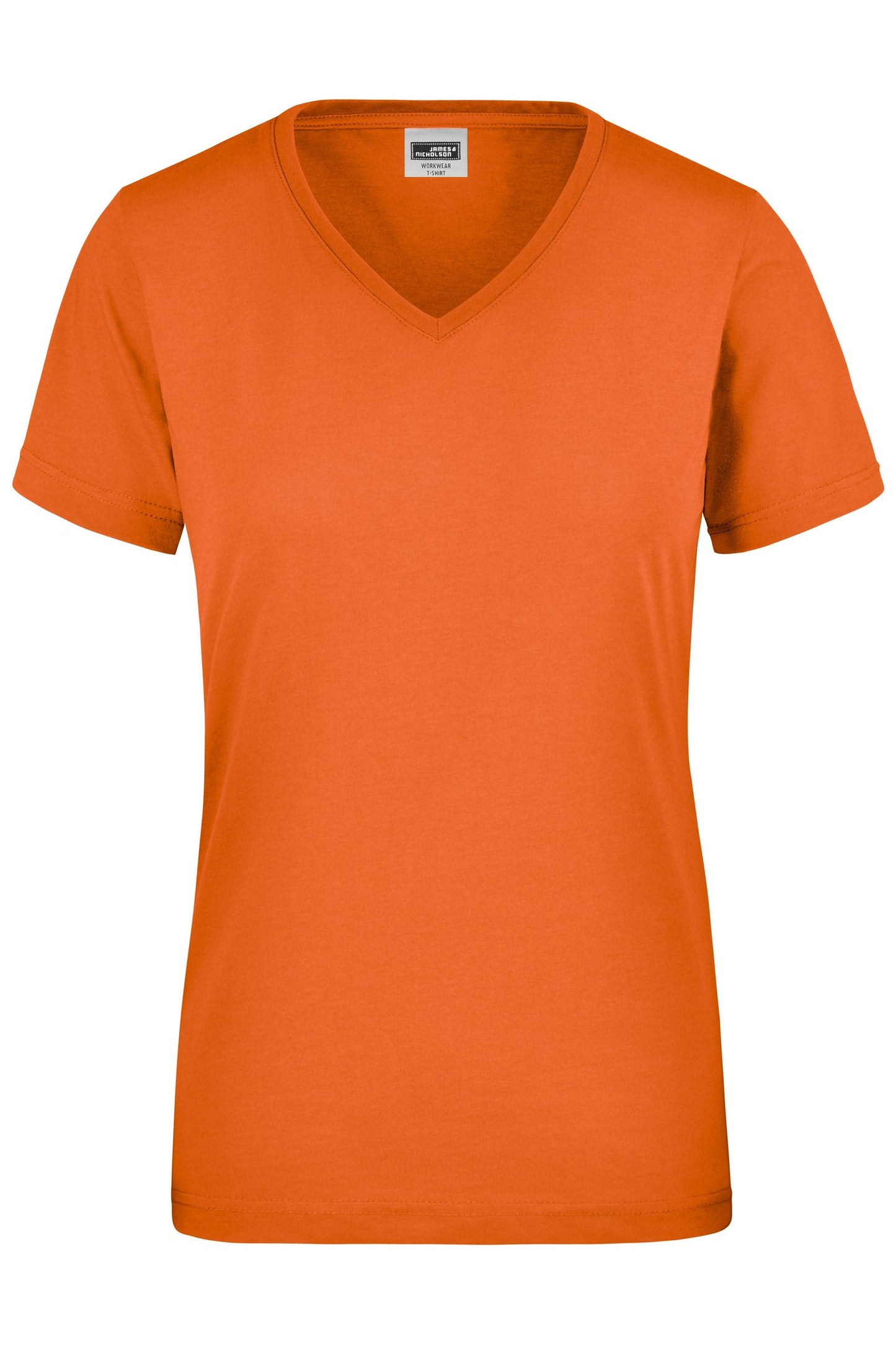 T-shirt de Trabalho Feminina Resistente e Fácil de Cuidar