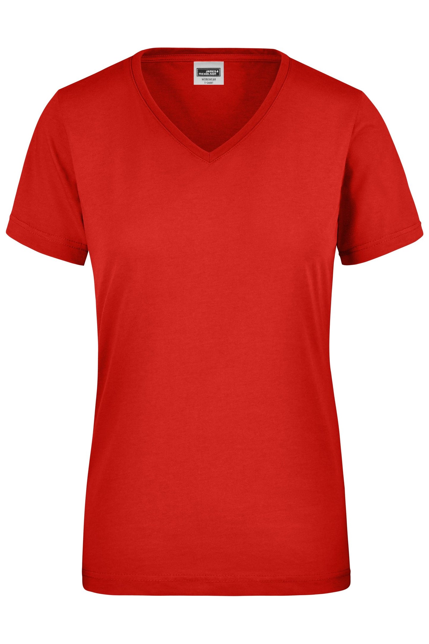 T-shirt de Trabalho Feminina Resistente e Fácil de Cuidar