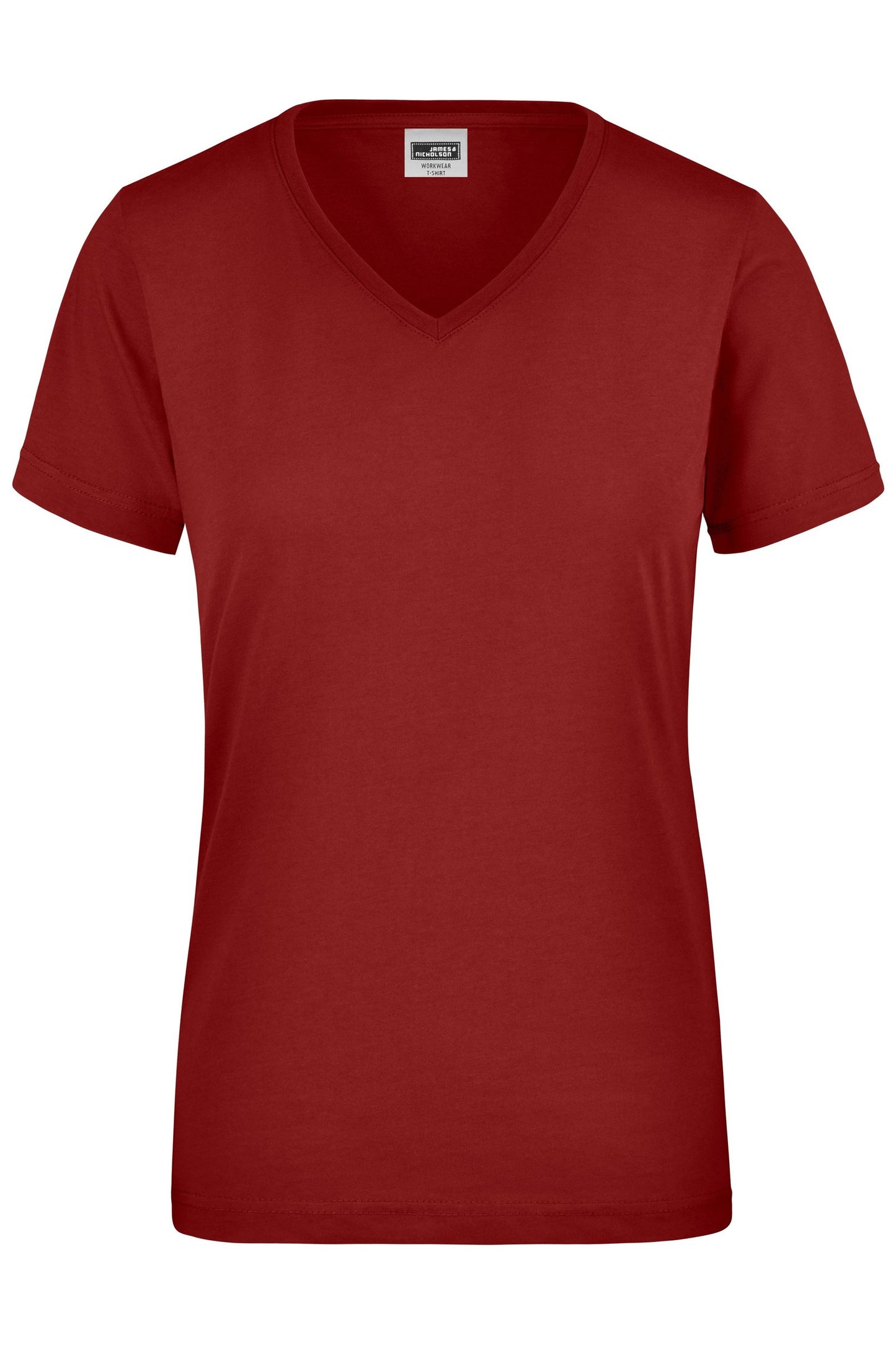 T-shirt de Trabalho Feminina Resistente e Fácil de Cuidar