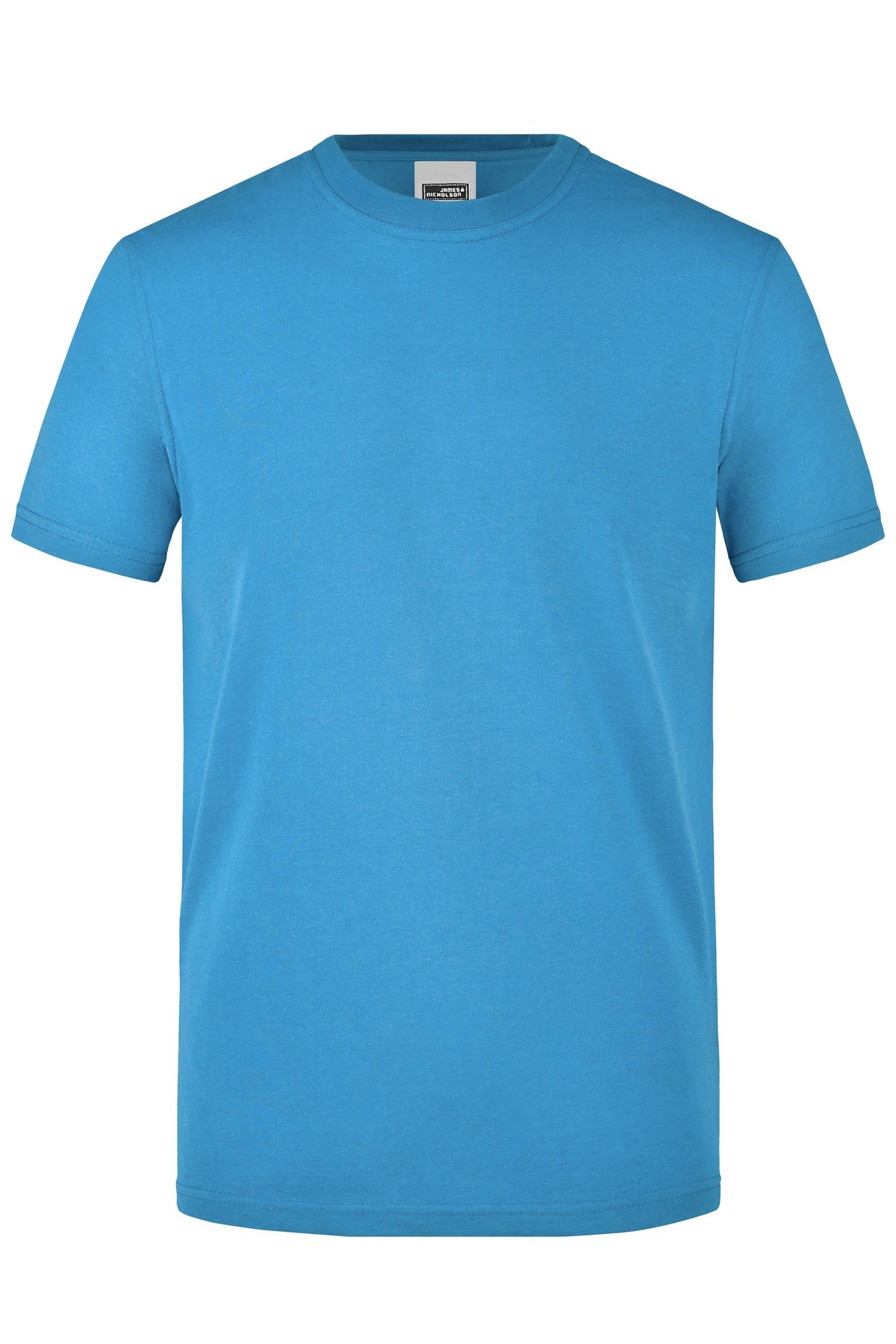 T-shirt de Trabalho Masculina Resistente e Fácil de Cuidar