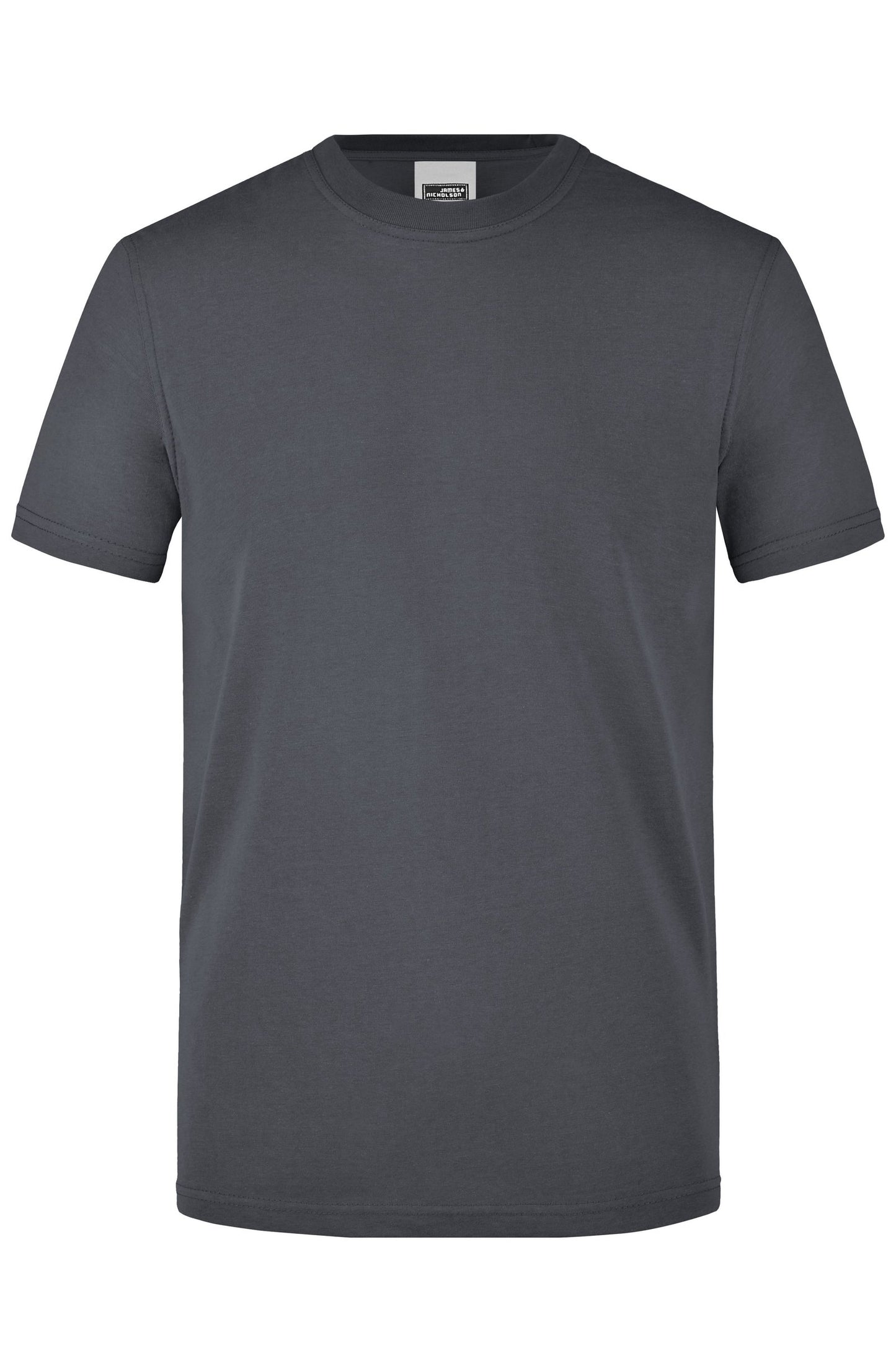T-shirt de Trabalho Masculina Resistente e Fácil de Cuidar