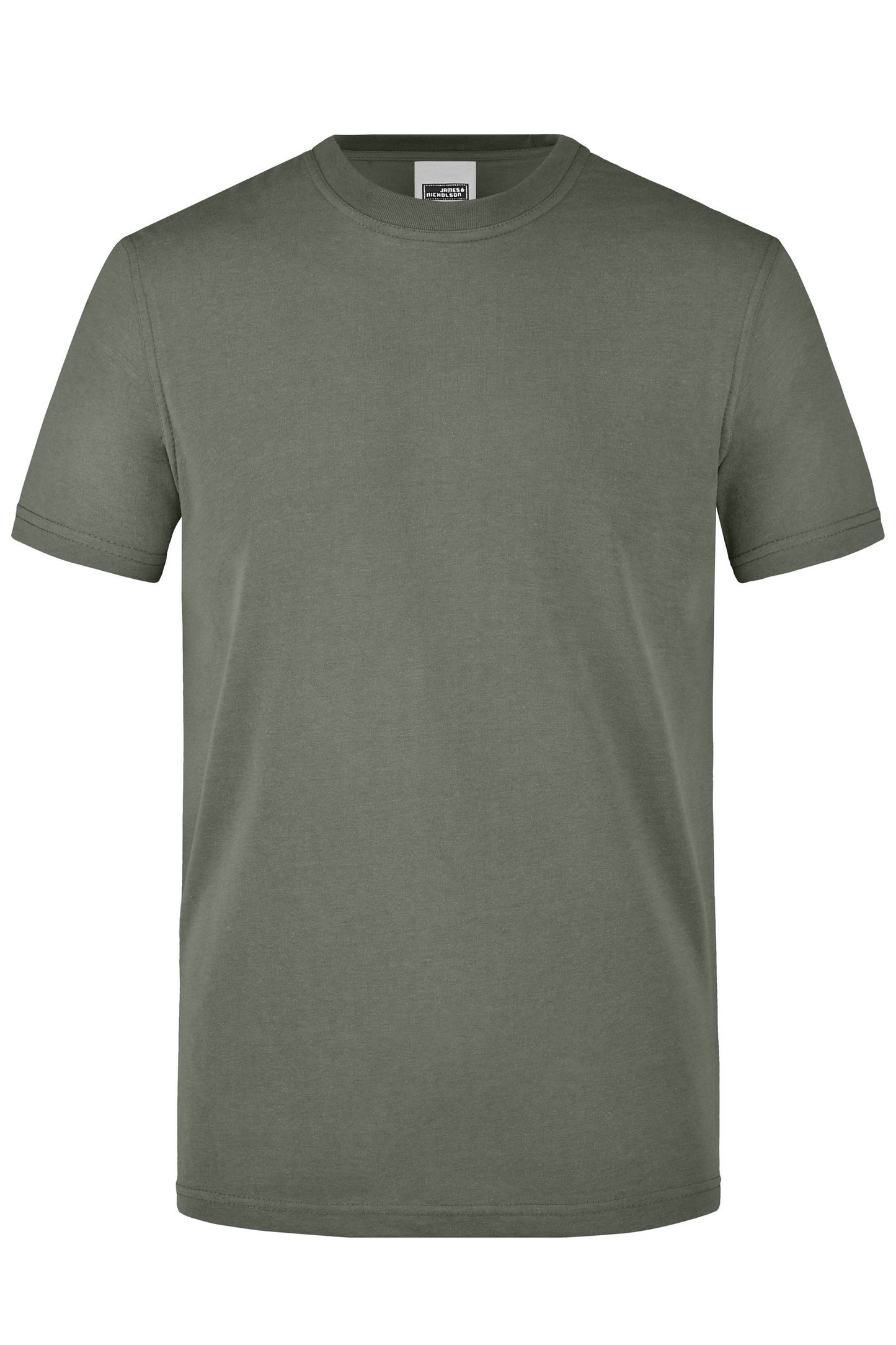 T-shirt de Trabalho Masculina Resistente e Fácil de Cuidar