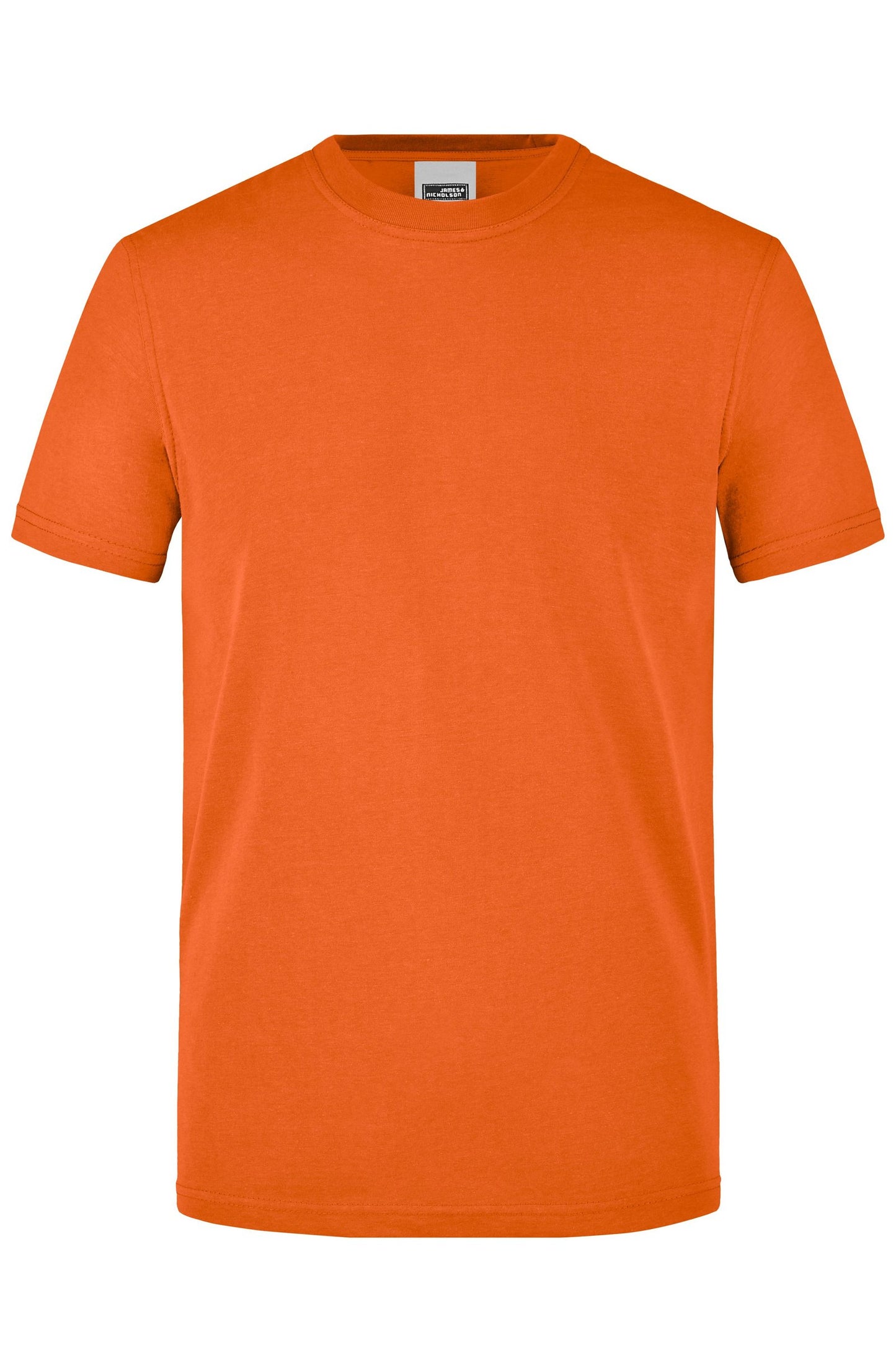 T-shirt de Trabalho Masculina Resistente e Fácil de Cuidar