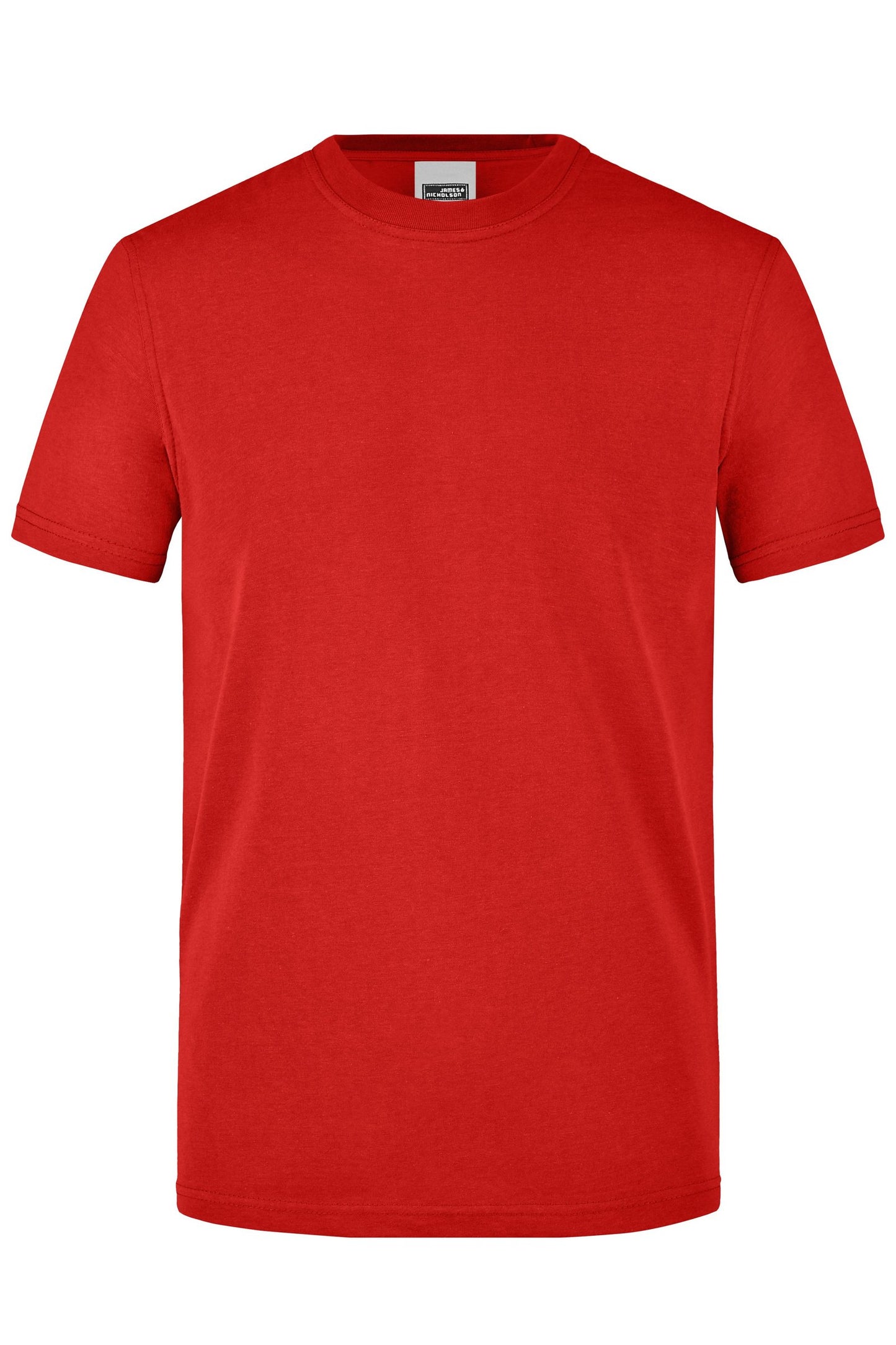 T-shirt de Trabalho Masculina Resistente e Fácil de Cuidar