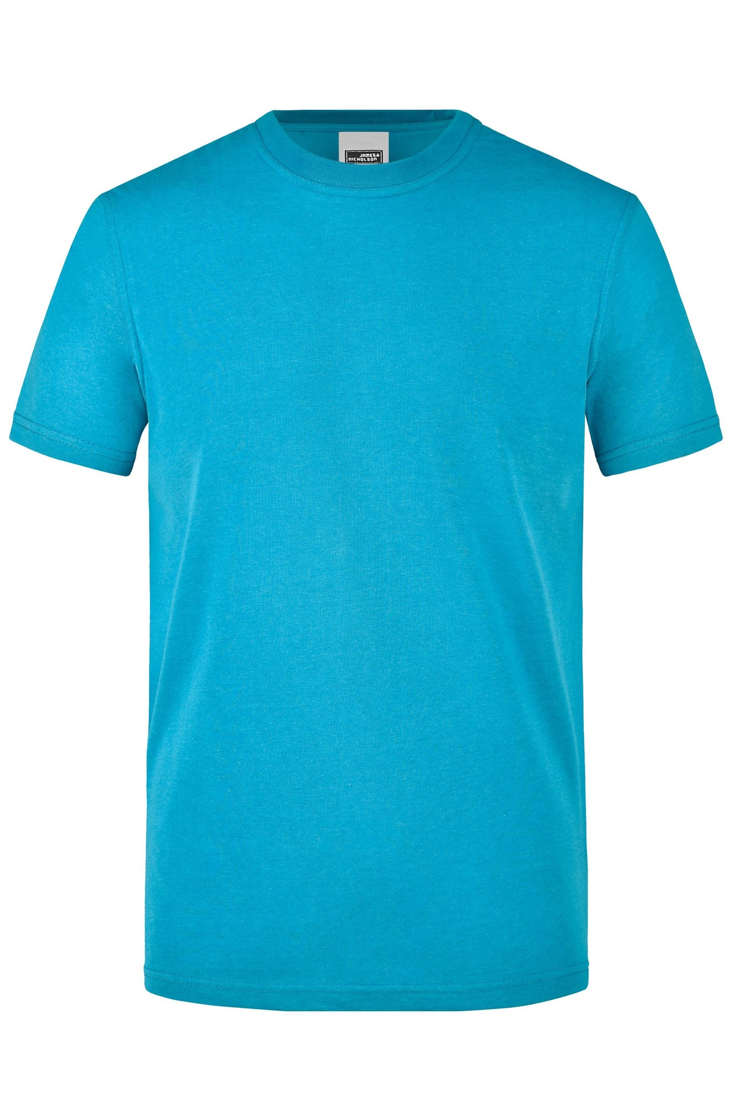 T-shirt de Trabalho Masculina Resistente e Fácil de Cuidar