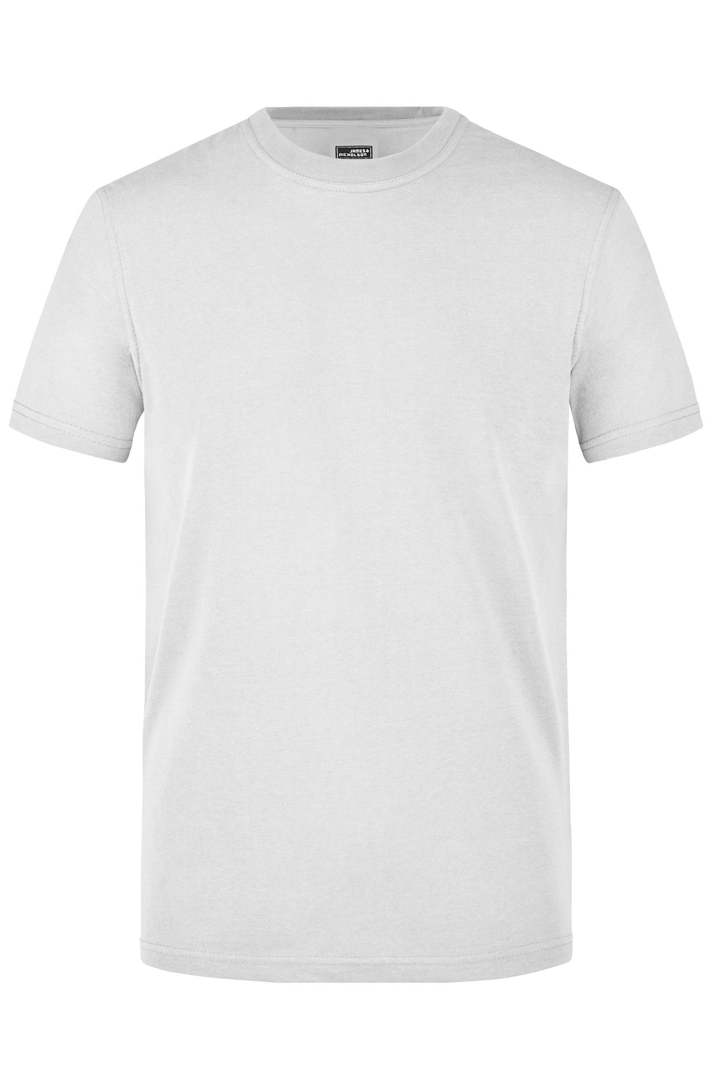 T-shirt de Trabalho Masculina Resistente e Fácil de Cuidar