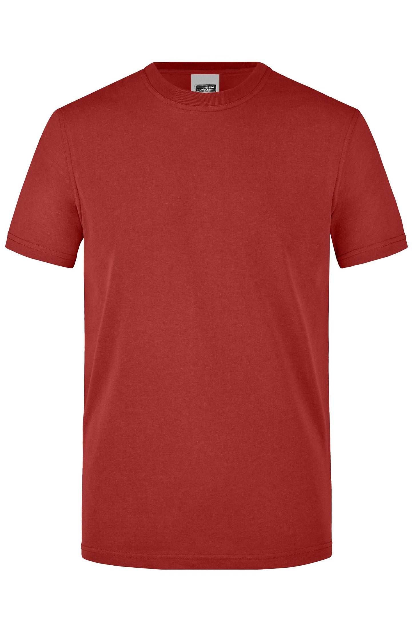 T-shirt de Trabalho Masculina Resistente e Fácil de Cuidar