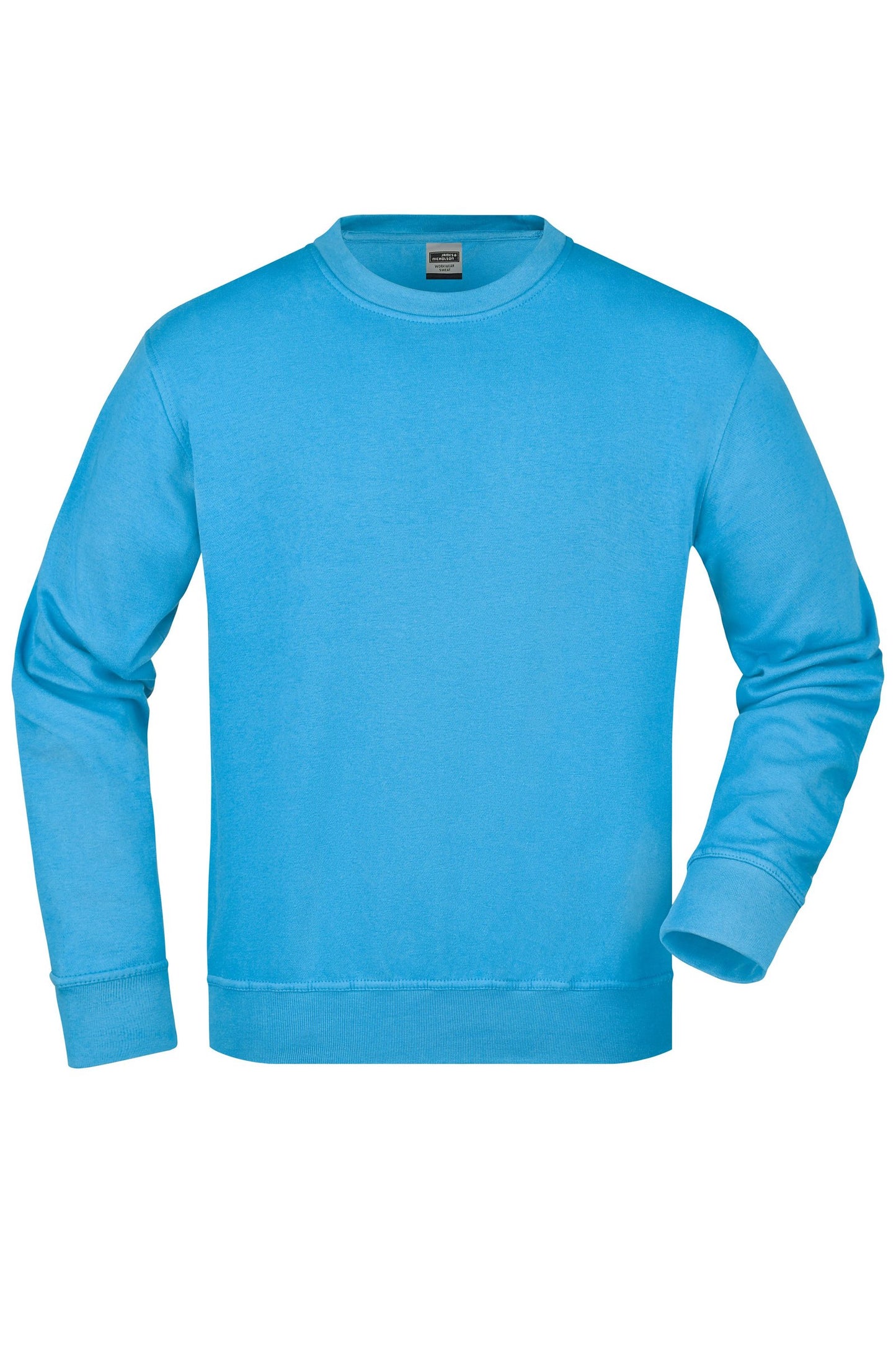 Sweatshirt Workwear de Gola Redonda Resistente