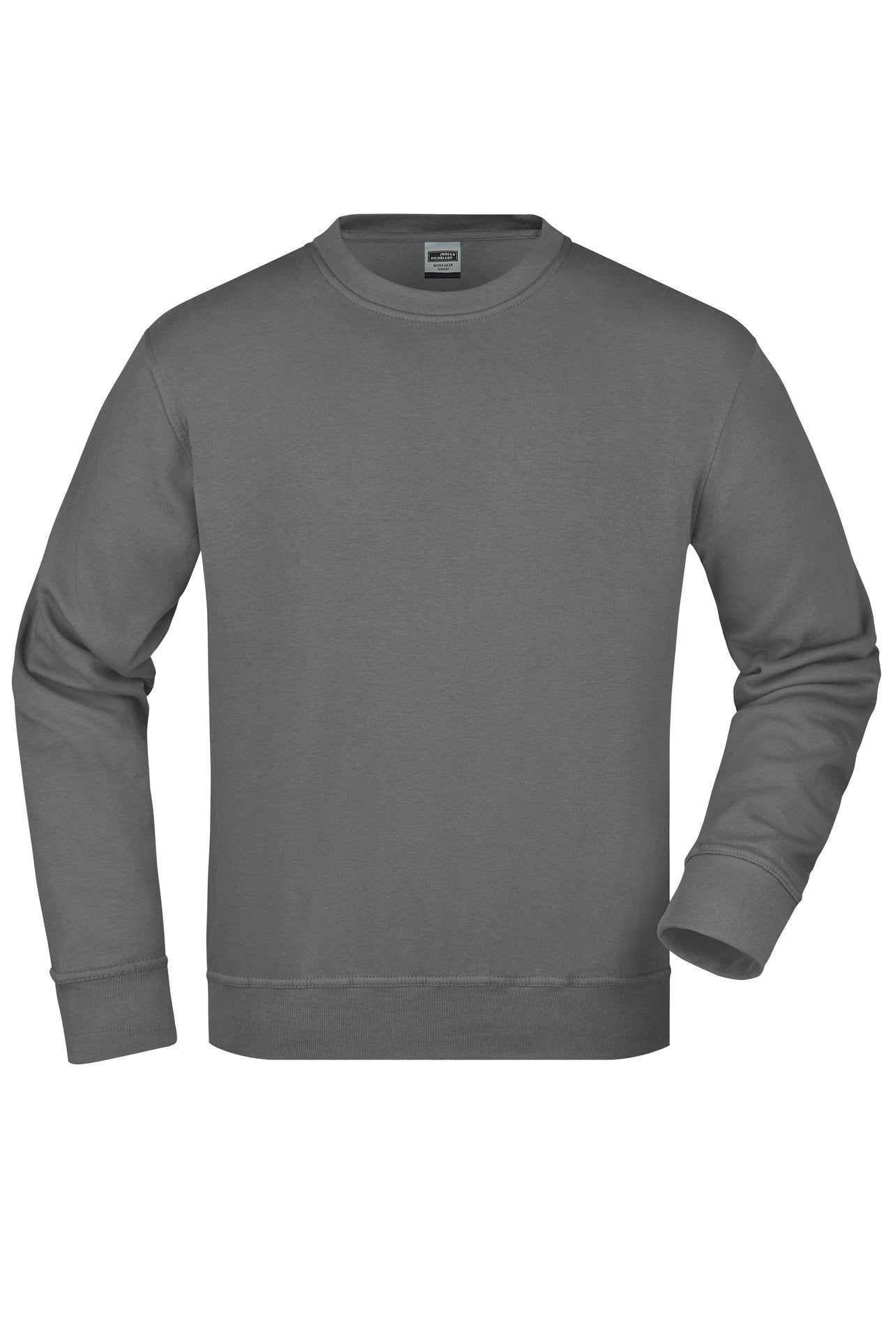 Sweatshirt Workwear de Gola Redonda Resistente