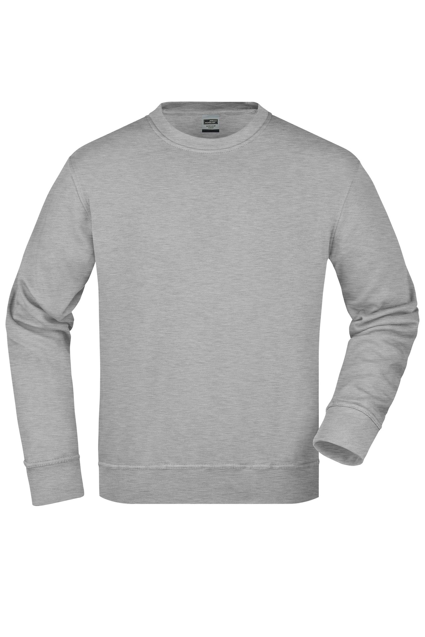 Sweatshirt Workwear de Gola Redonda Resistente