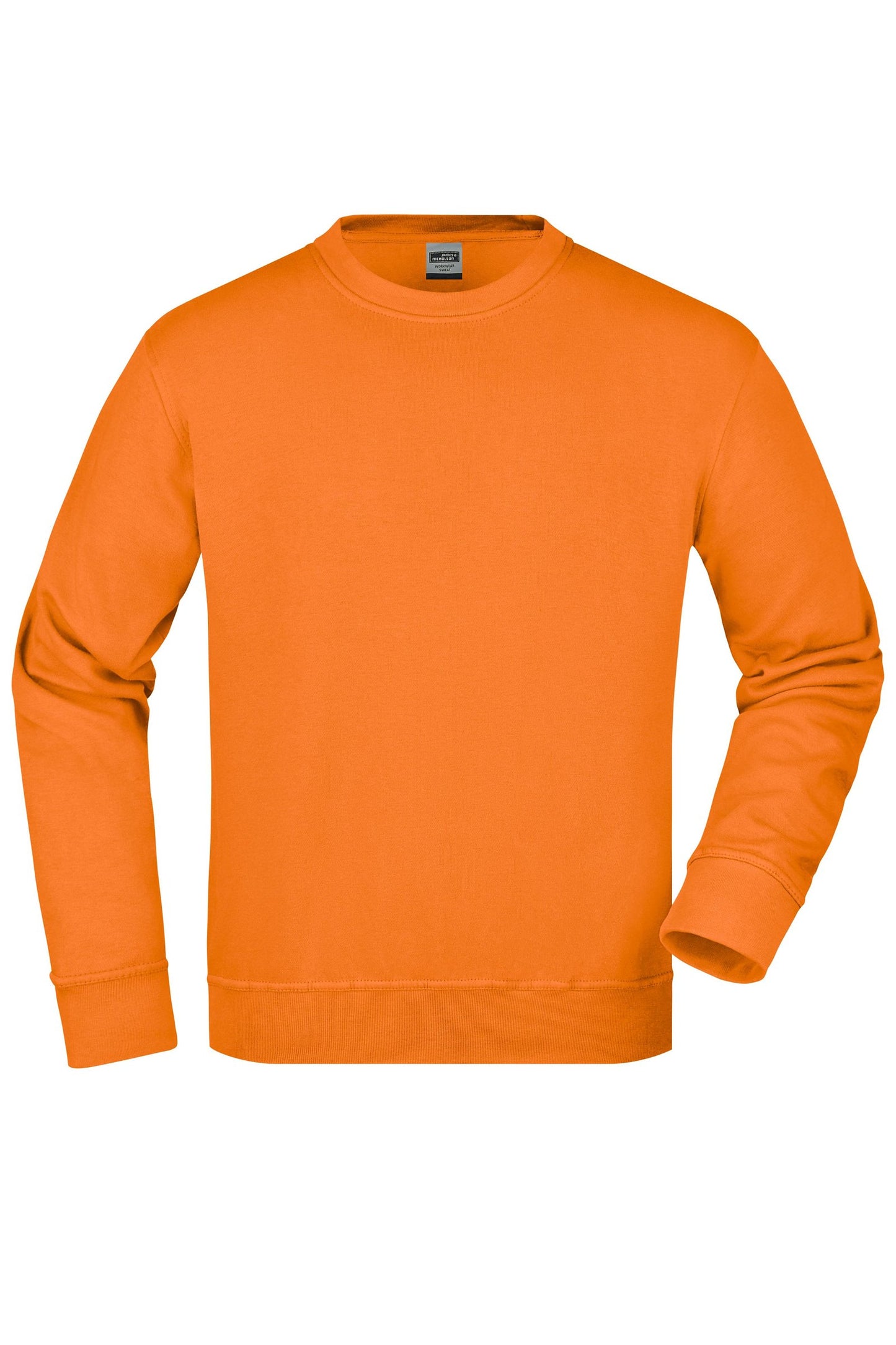 Sweatshirt Workwear de Gola Redonda Resistente