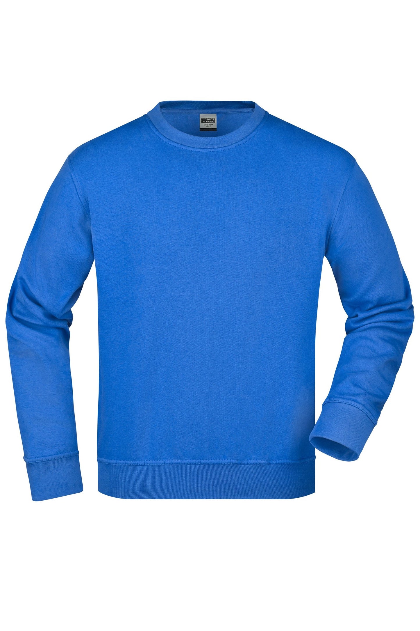 Sweatshirt Workwear de Gola Redonda Resistente