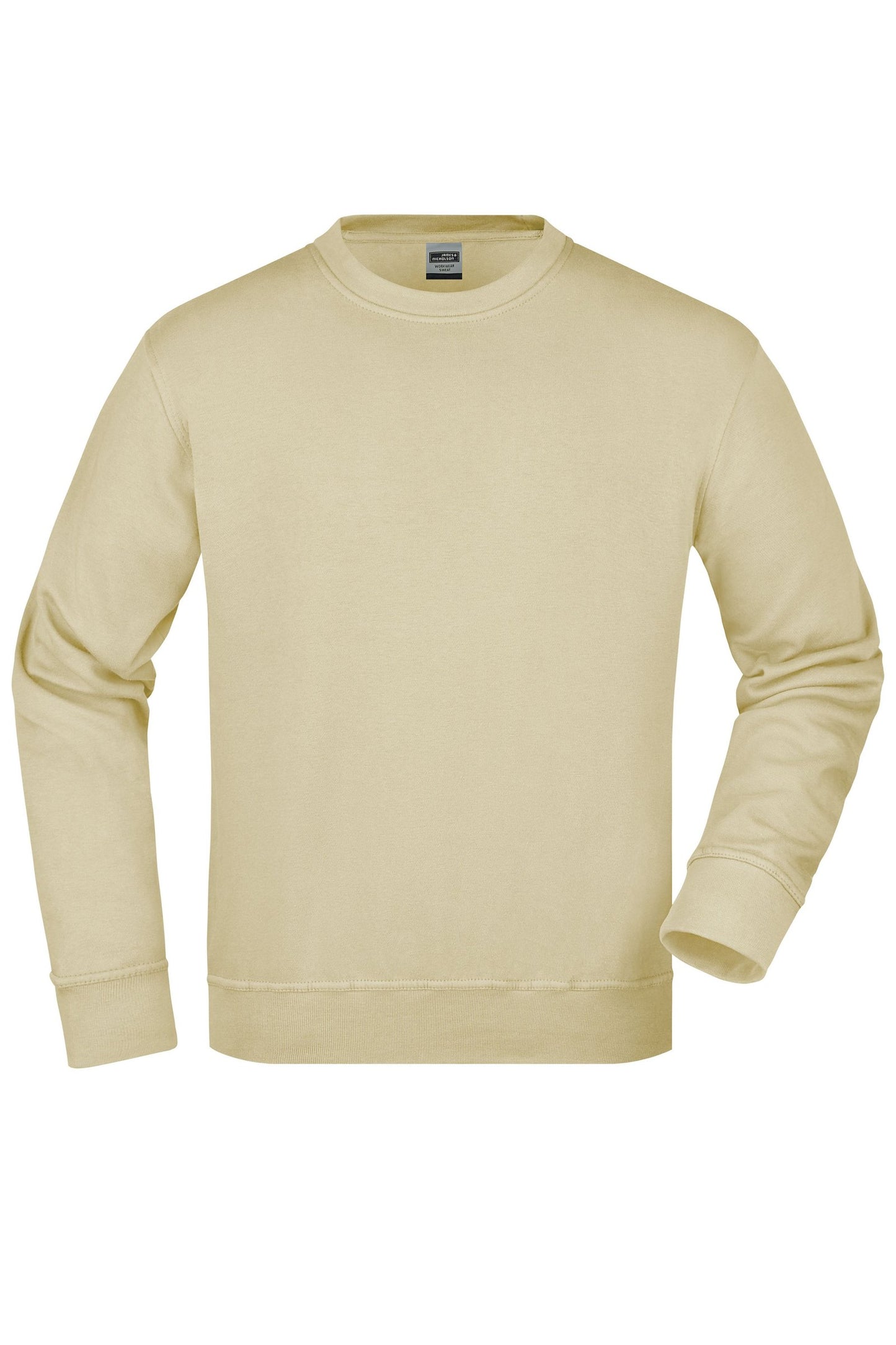 Sweatshirt Workwear de Gola Redonda Resistente