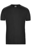 T-shirt Trabalho Homem SOLID com Piping Contrastante