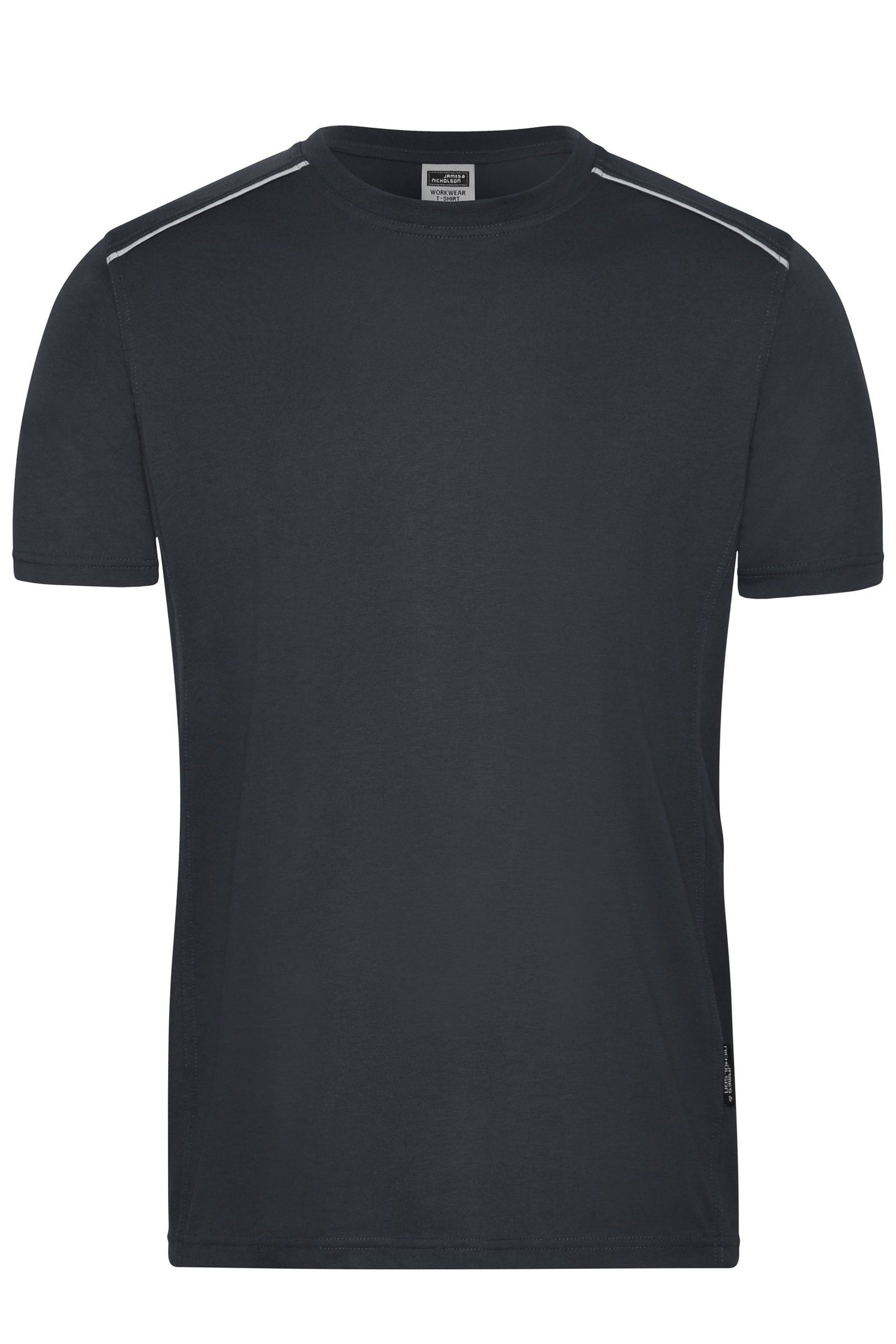 T-shirt Trabalho Homem SOLID com Piping Contrastante