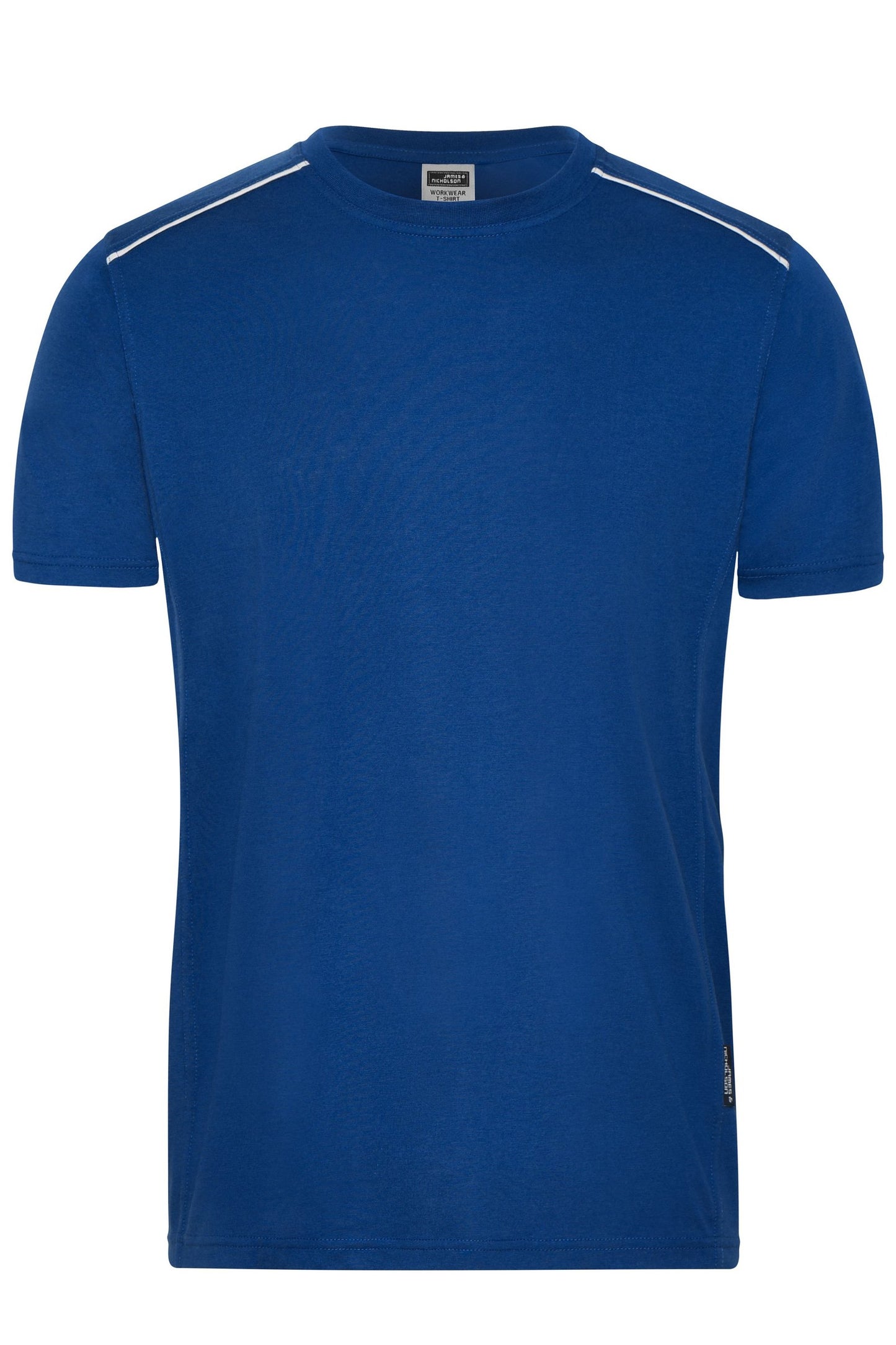 T-shirt Trabalho Homem SOLID com Piping Contrastante