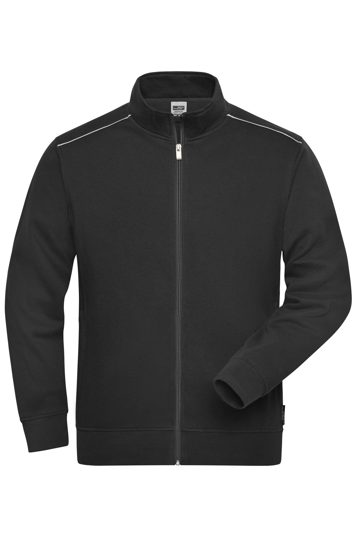 Sweat Jacket Workwear SOLID com Gola Alta