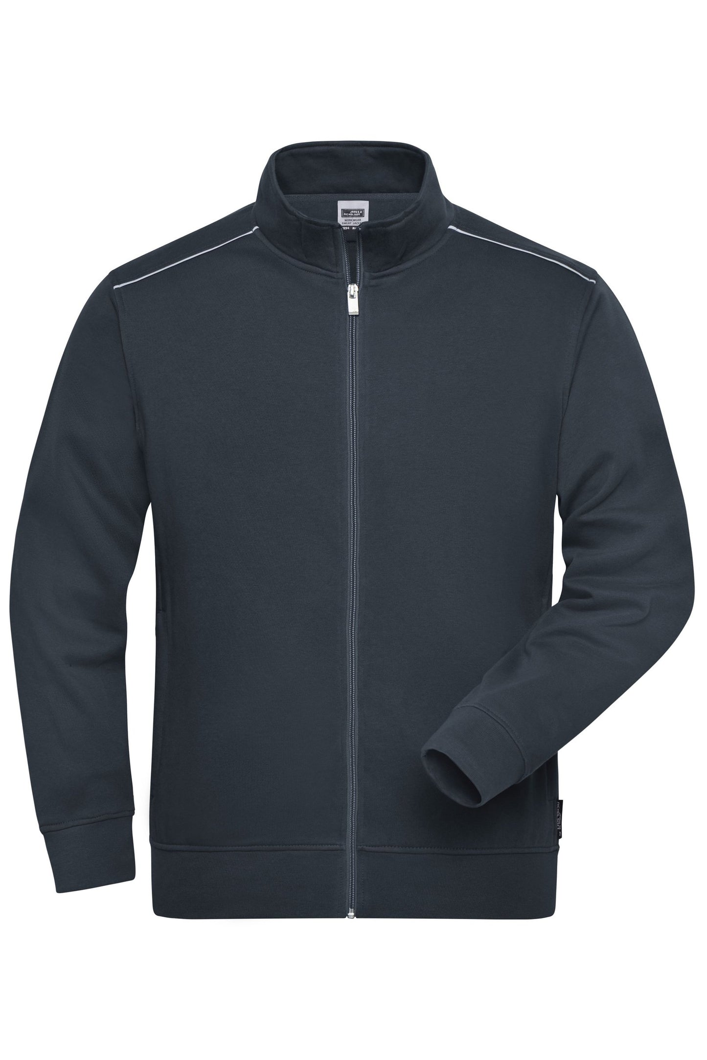 Sweat Jacket Workwear SOLID com Gola Alta