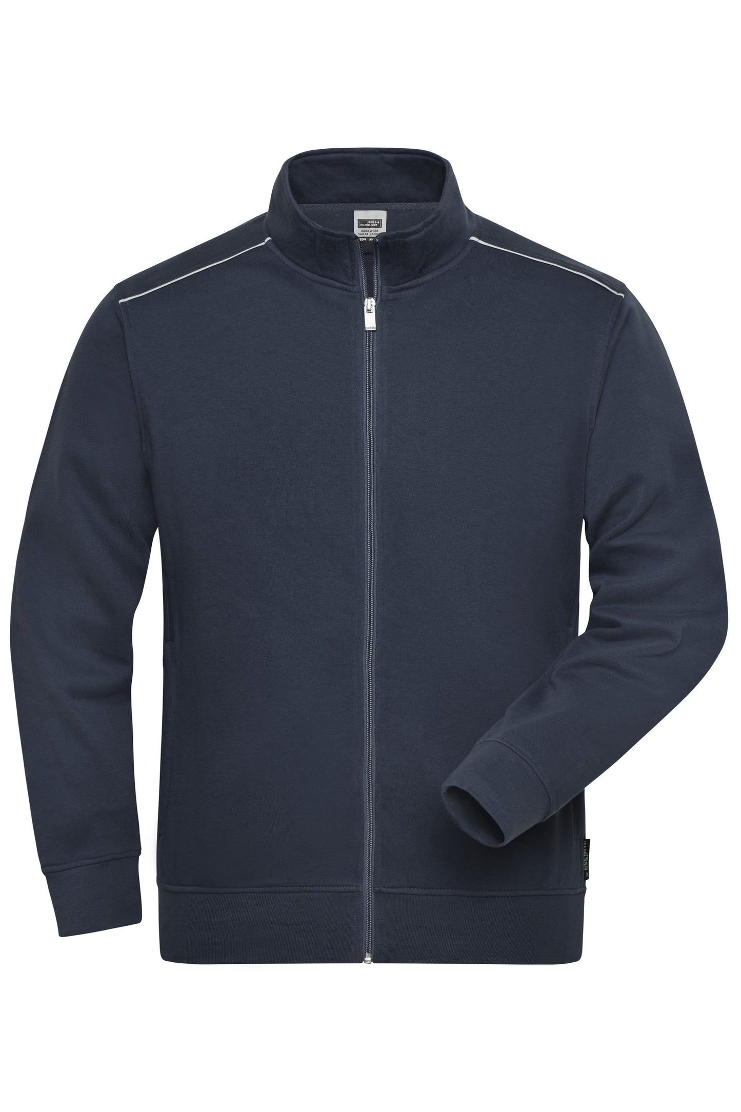 Sweat Jacket Workwear SOLID com Gola Alta