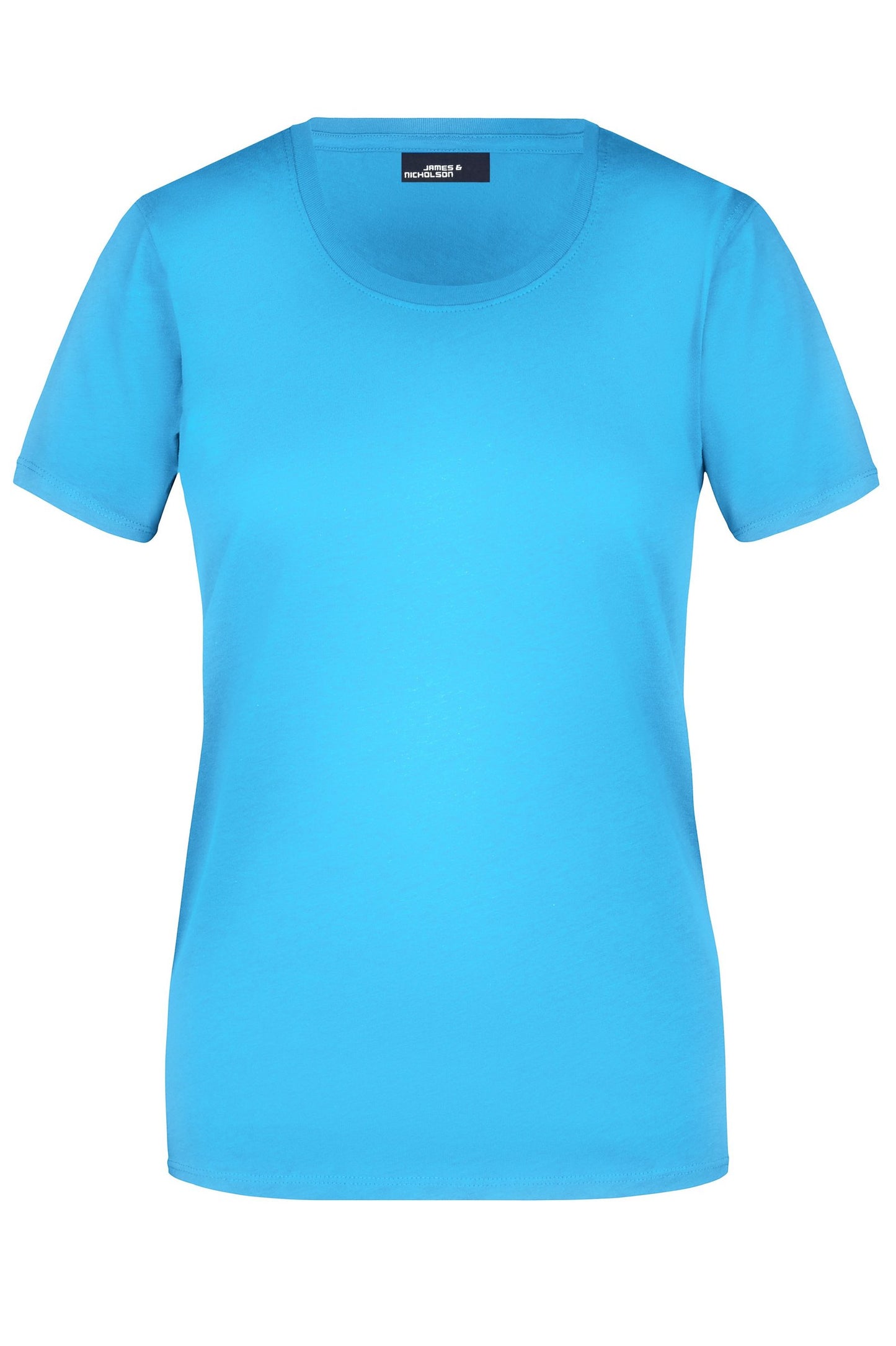 T-shirt Senhora Básica com Corte Ajustado