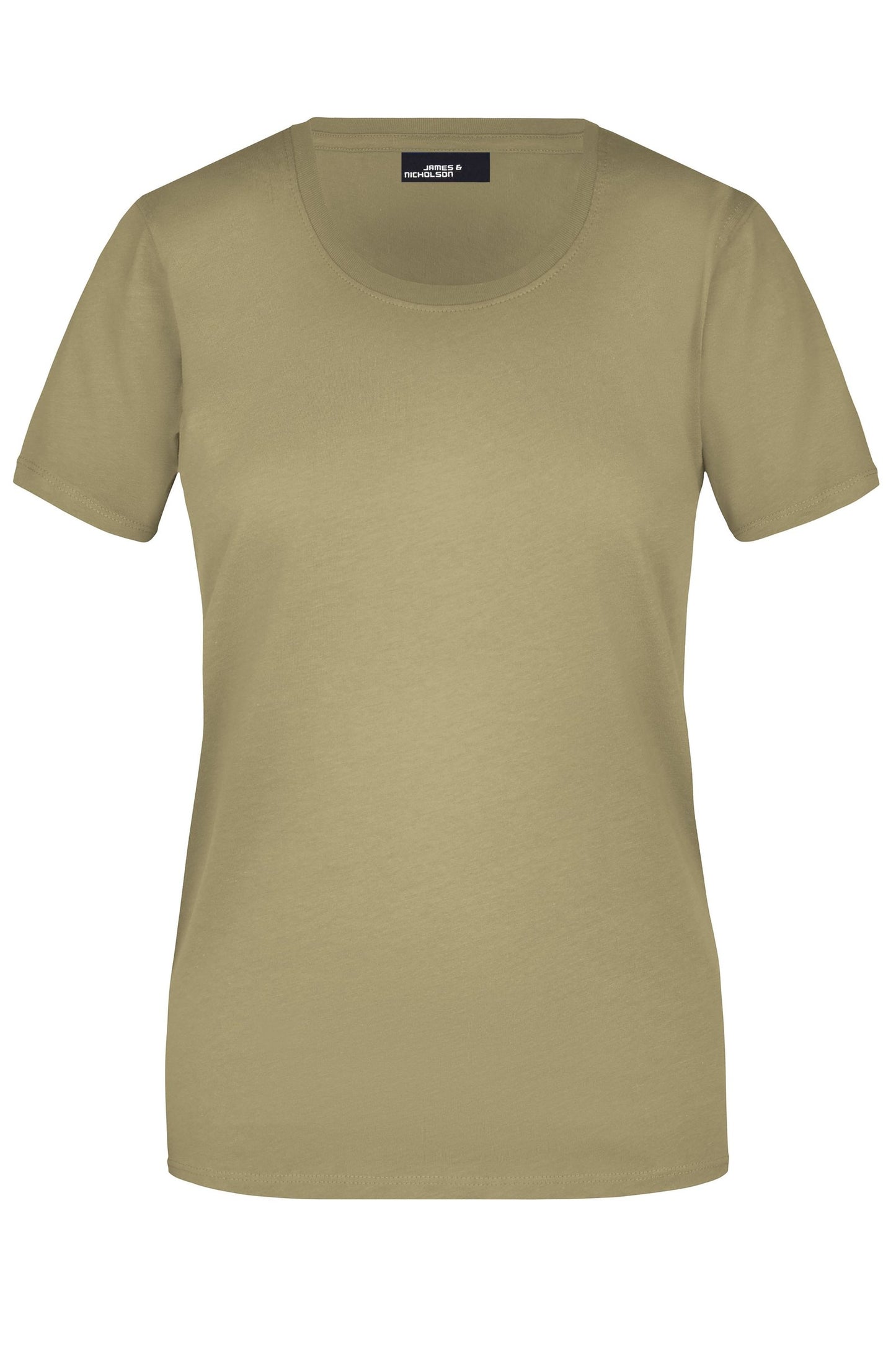 T-shirt Senhora Básica com Corte Ajustado