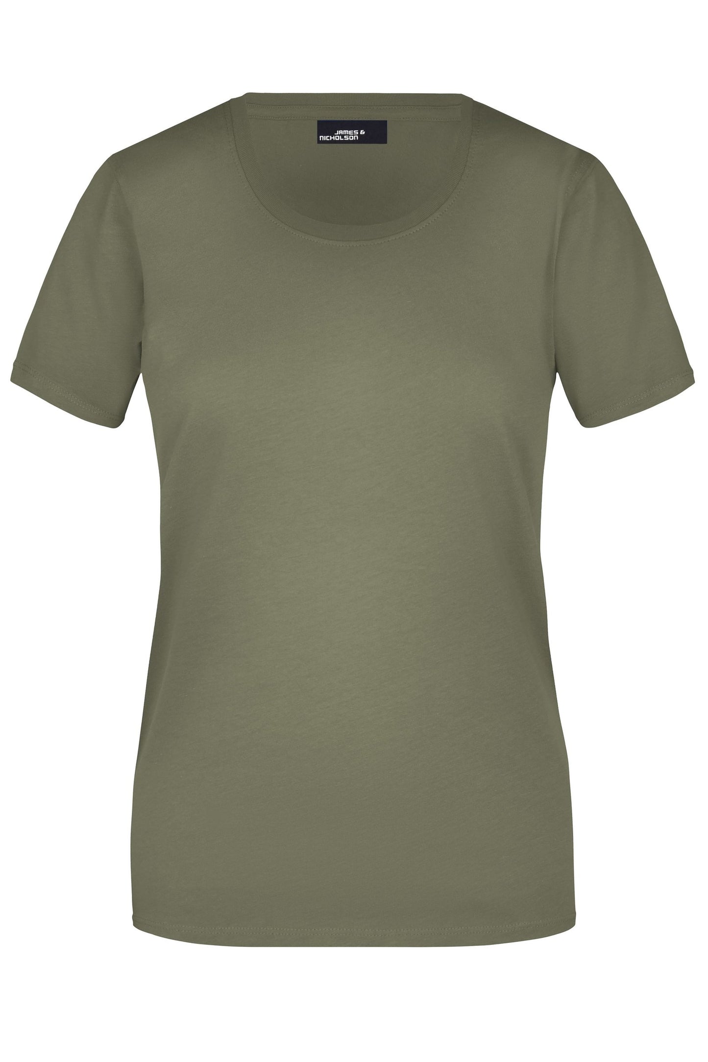 T-shirt Senhora Básica com Corte Ajustado